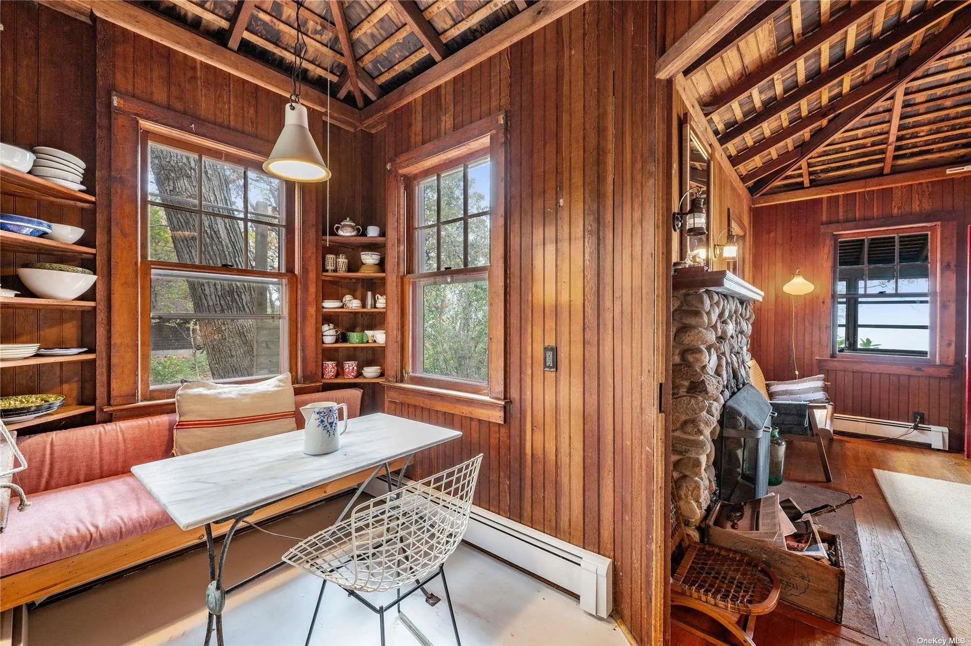 Dining Nook with Water Views Dining Nook with Water Views