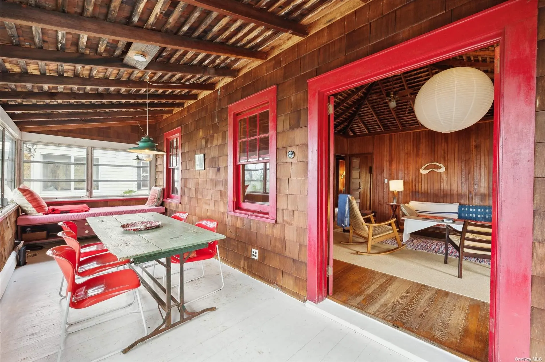 Sunroom with Water Views Sunroom with Water Views