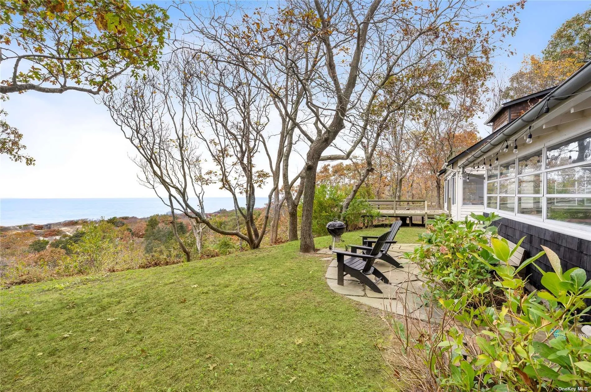 Backyard with Water View Backyard with Water View