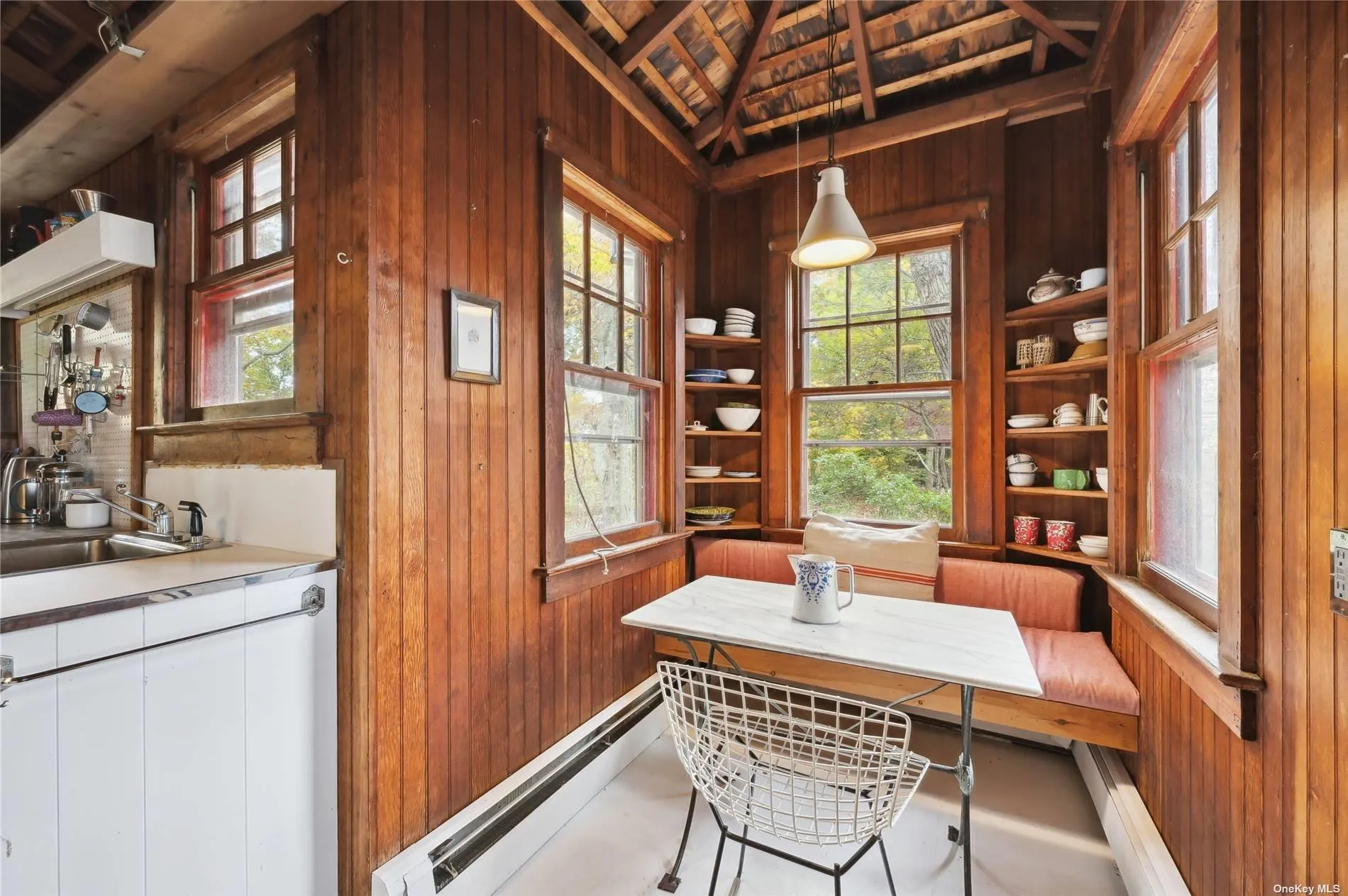 Dining Nook with Water Views Dining Nook with Water Views