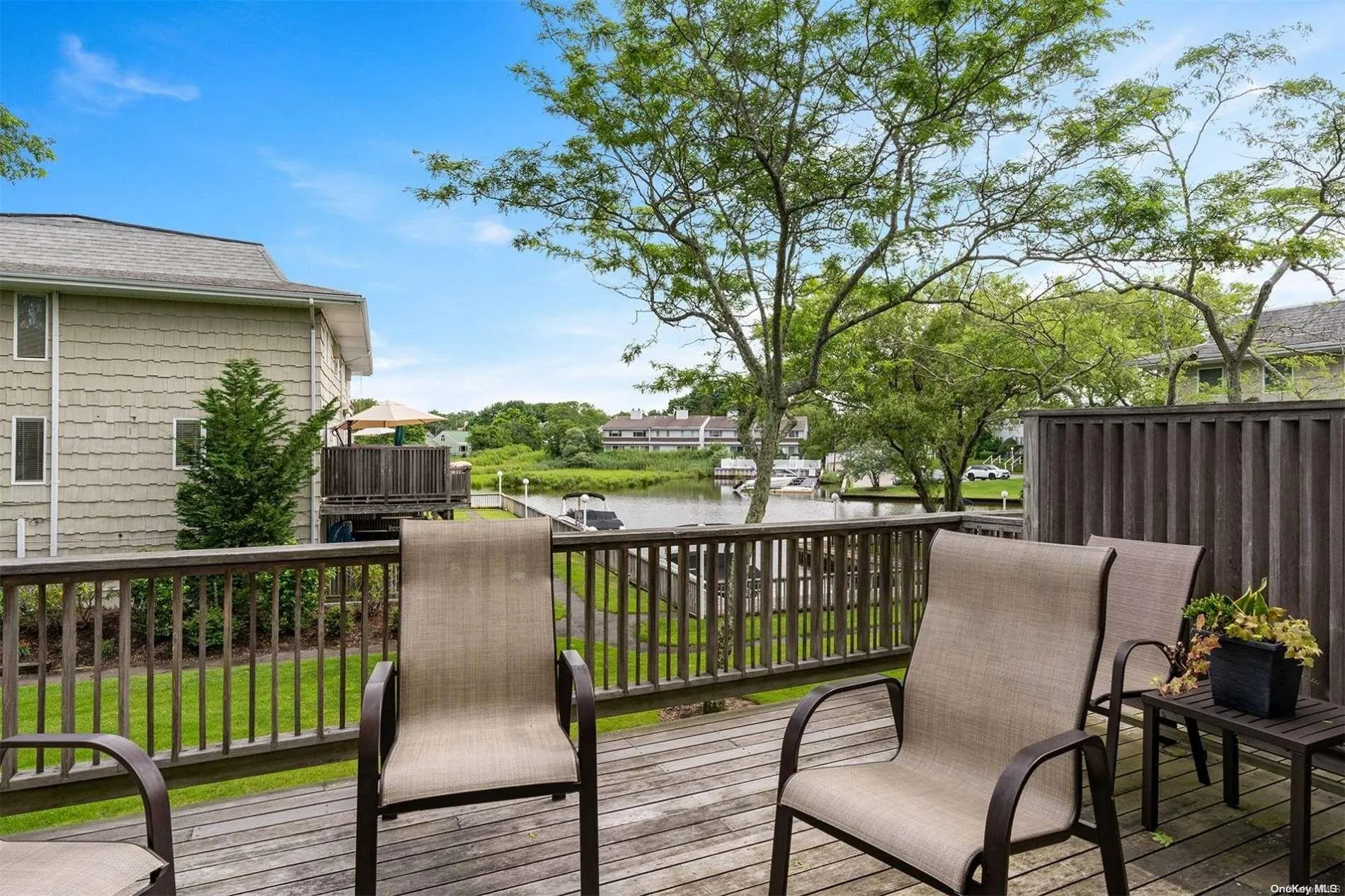 Deck on First Level Deck on First Level