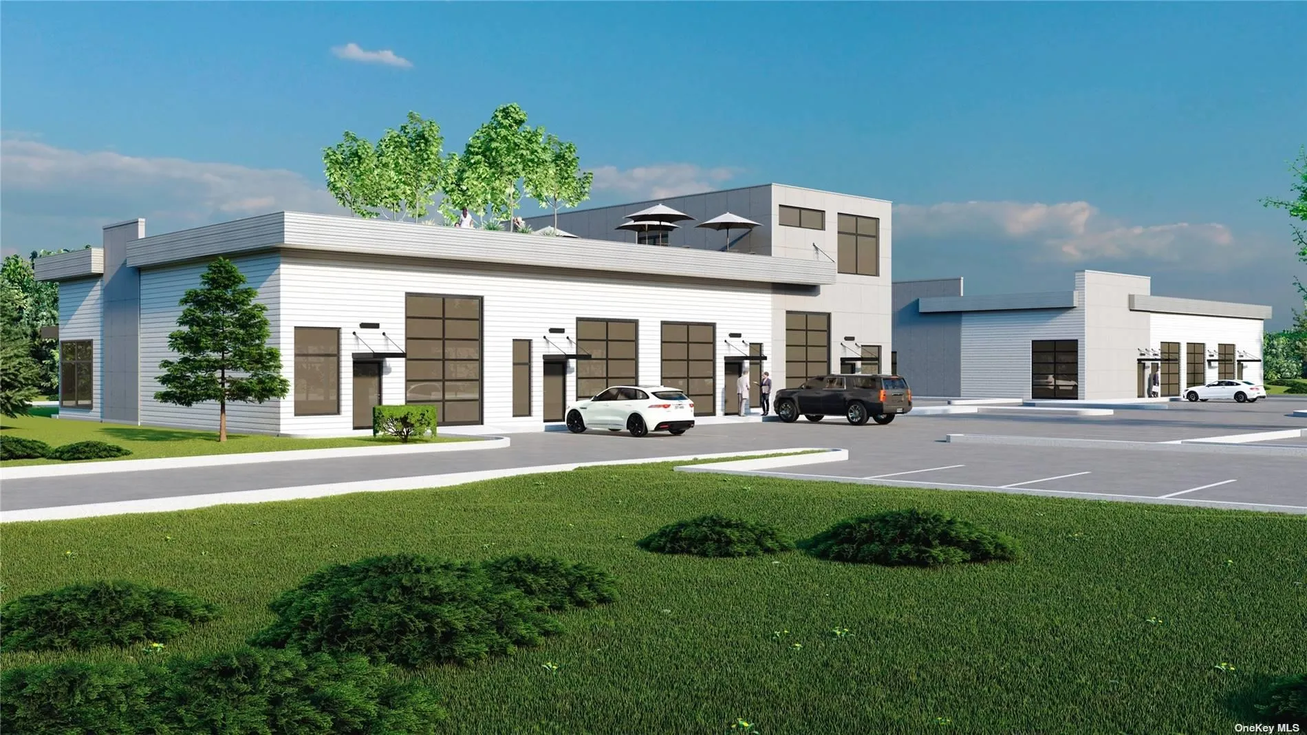 Rear of Bldg 1 Rendering Rear of Bldg 1 Rendering