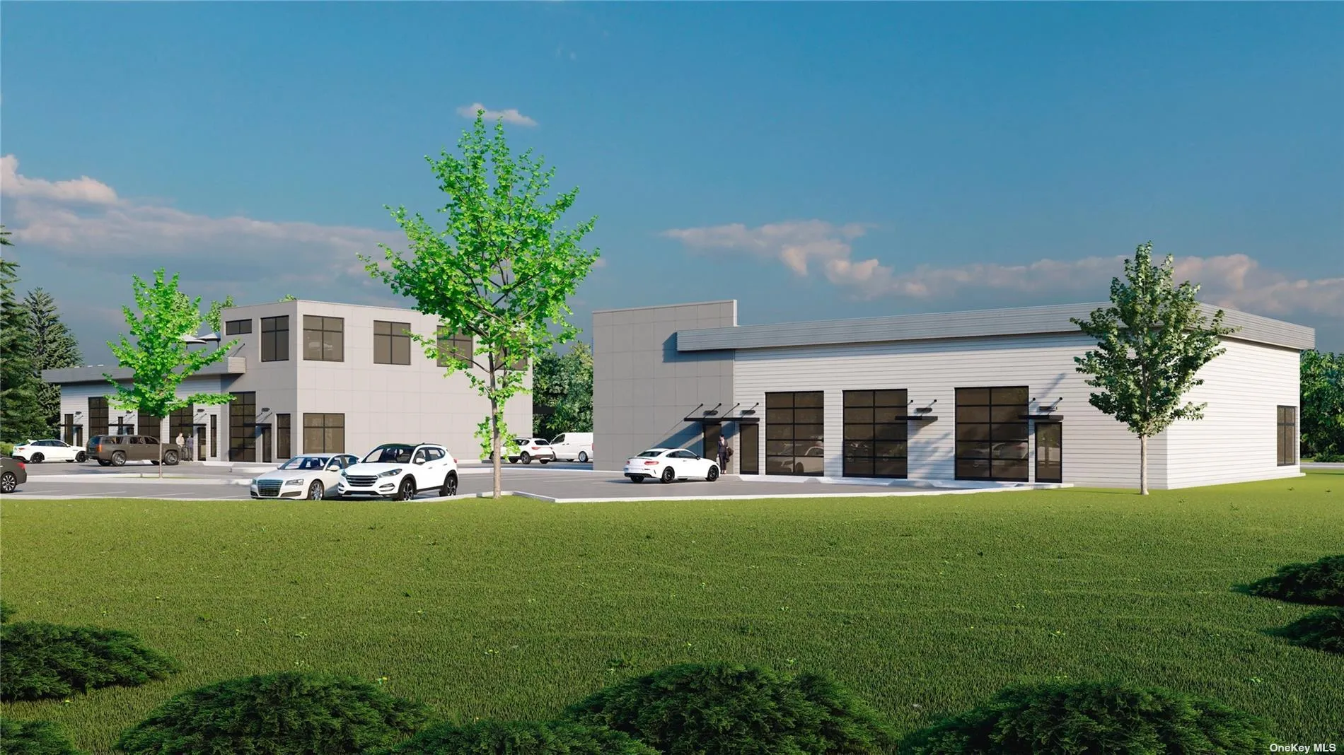 Rear of Bldg 2 Rendering Rear of Bldg 2 Rendering