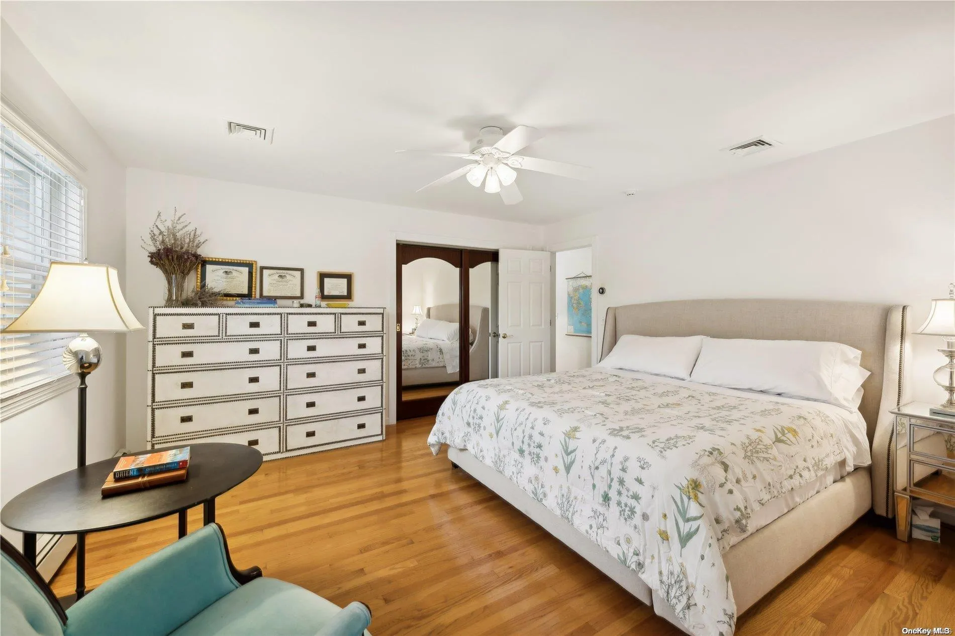 King size bed in primary ensuite King size bed in primary ensuite