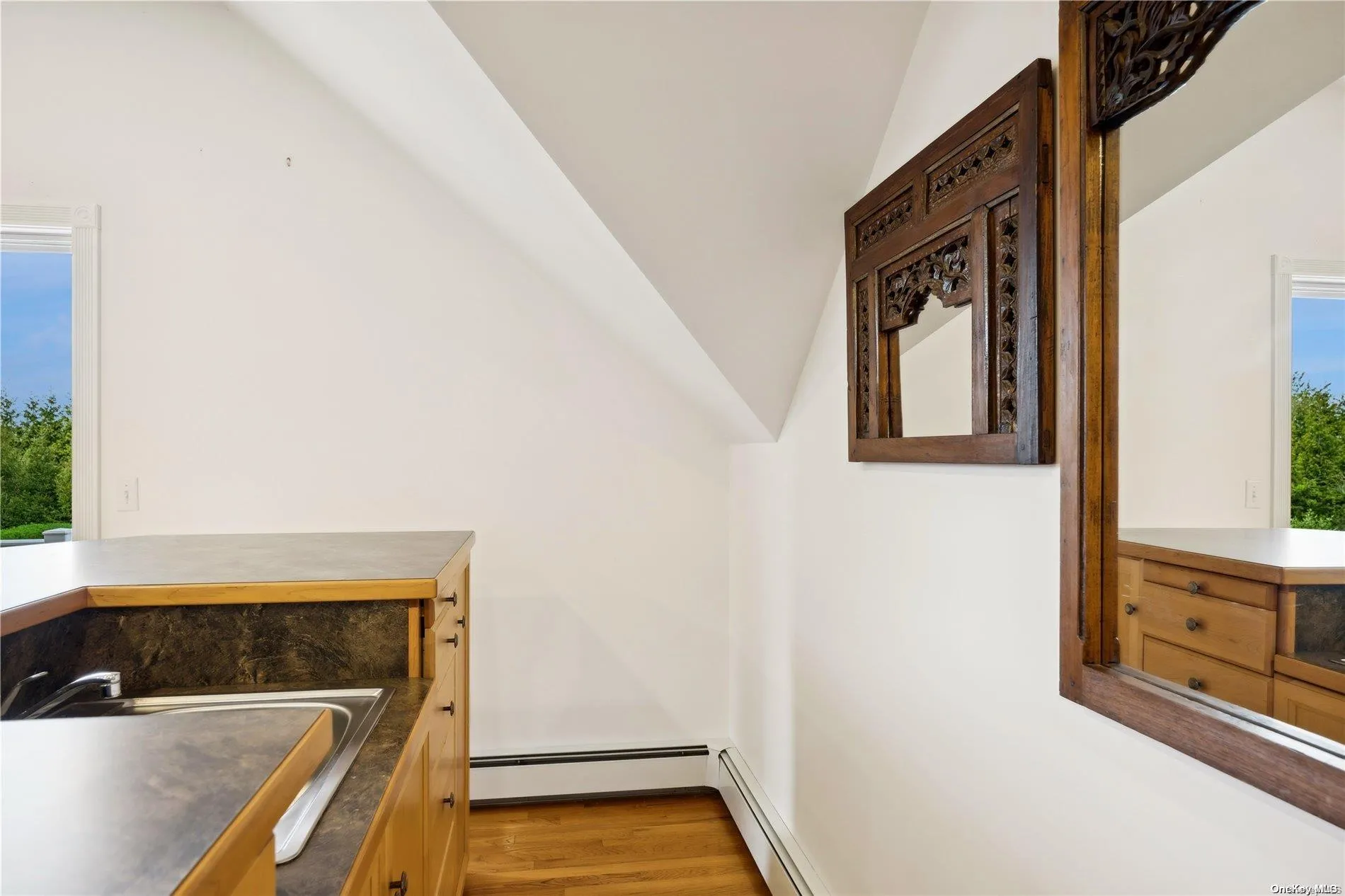 A wet bar completes this suite A wet bar completes this suite