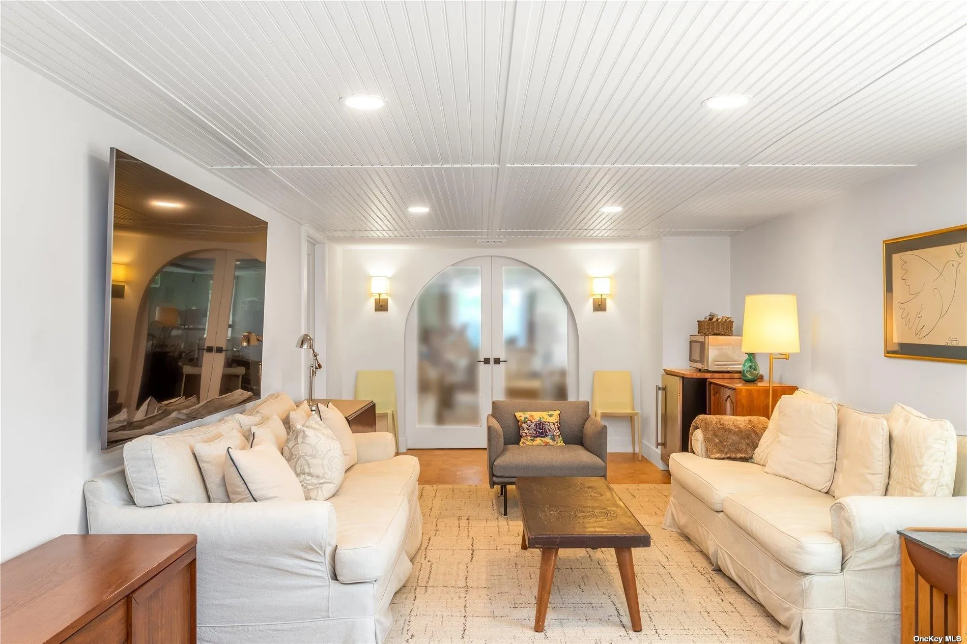 Media Room with 85 inch TV and Bonus Room Media Room with 85 inch TV and Bonus Room