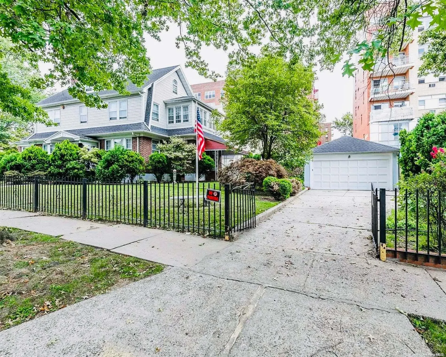 The detached 2-car garage and long private driveway offer plenty of parking The detached 2-car garage and long private driveway offer plenty of parking