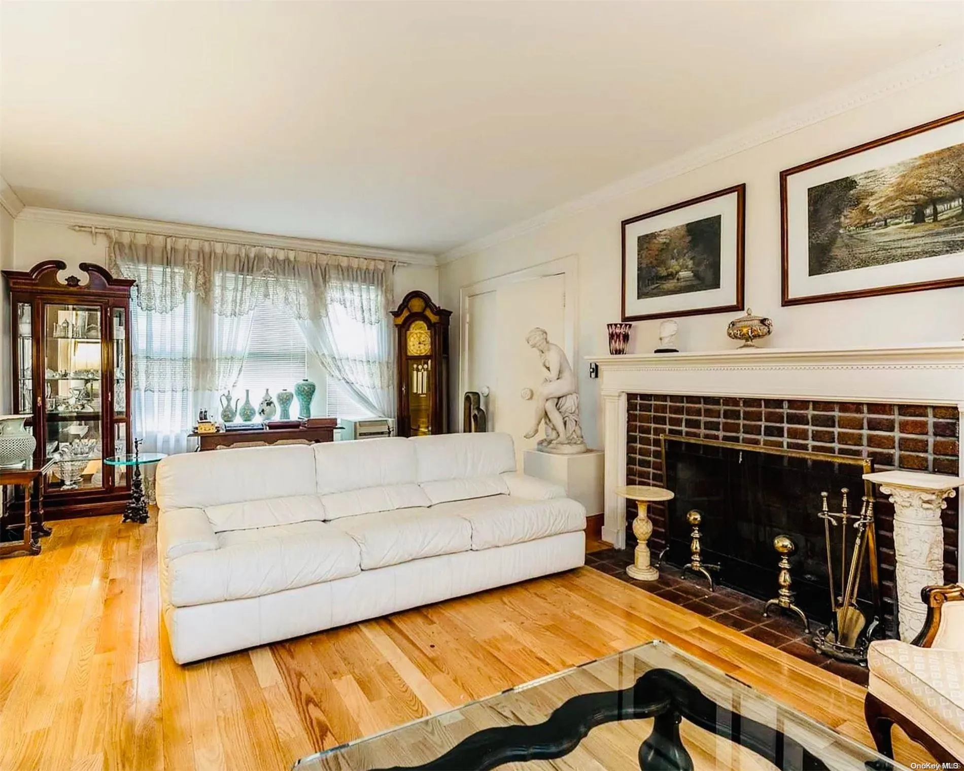 bright and elegant living room with a fireplace bright and elegant living room with a fireplace