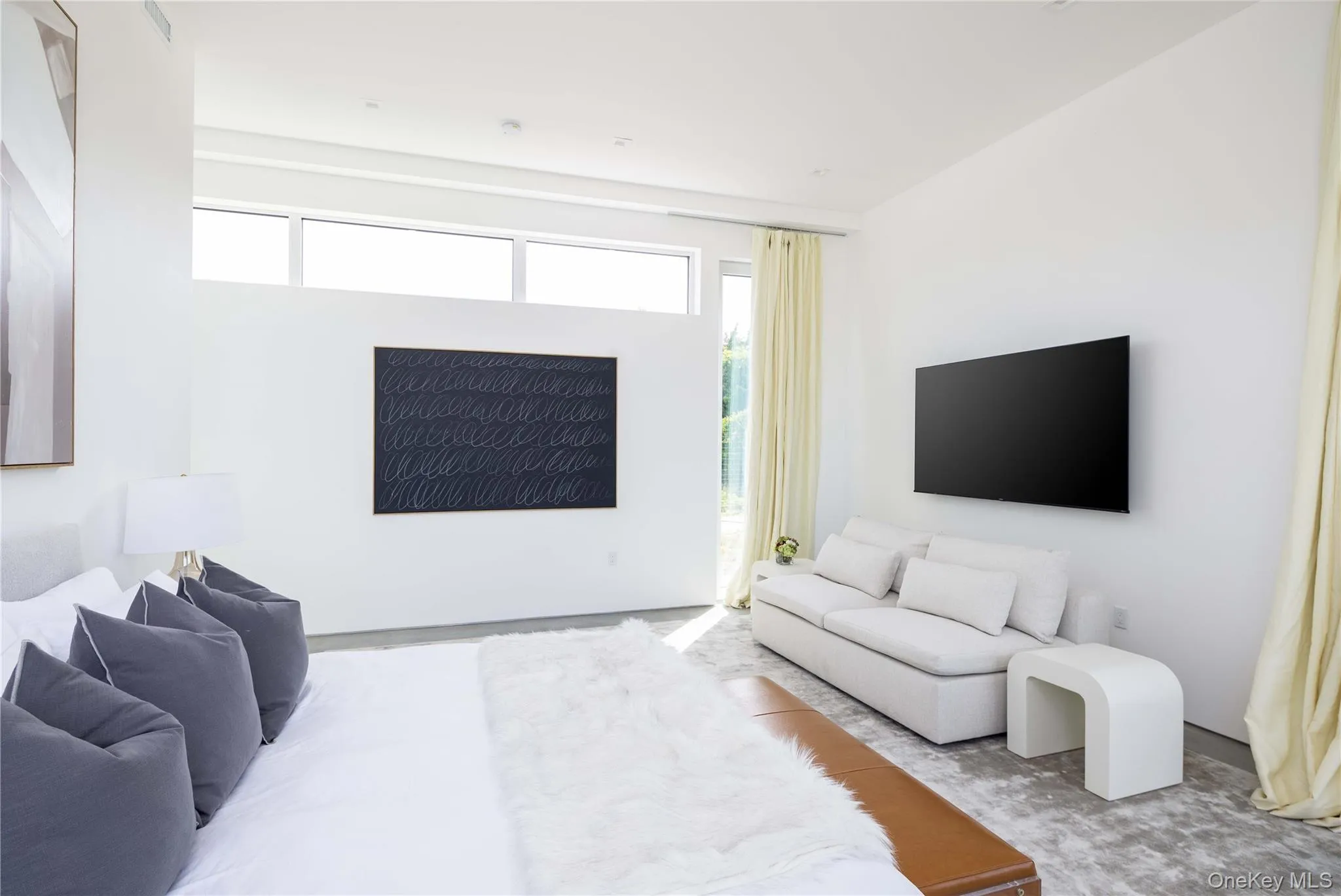 View of carpeted living room View of carpeted living room