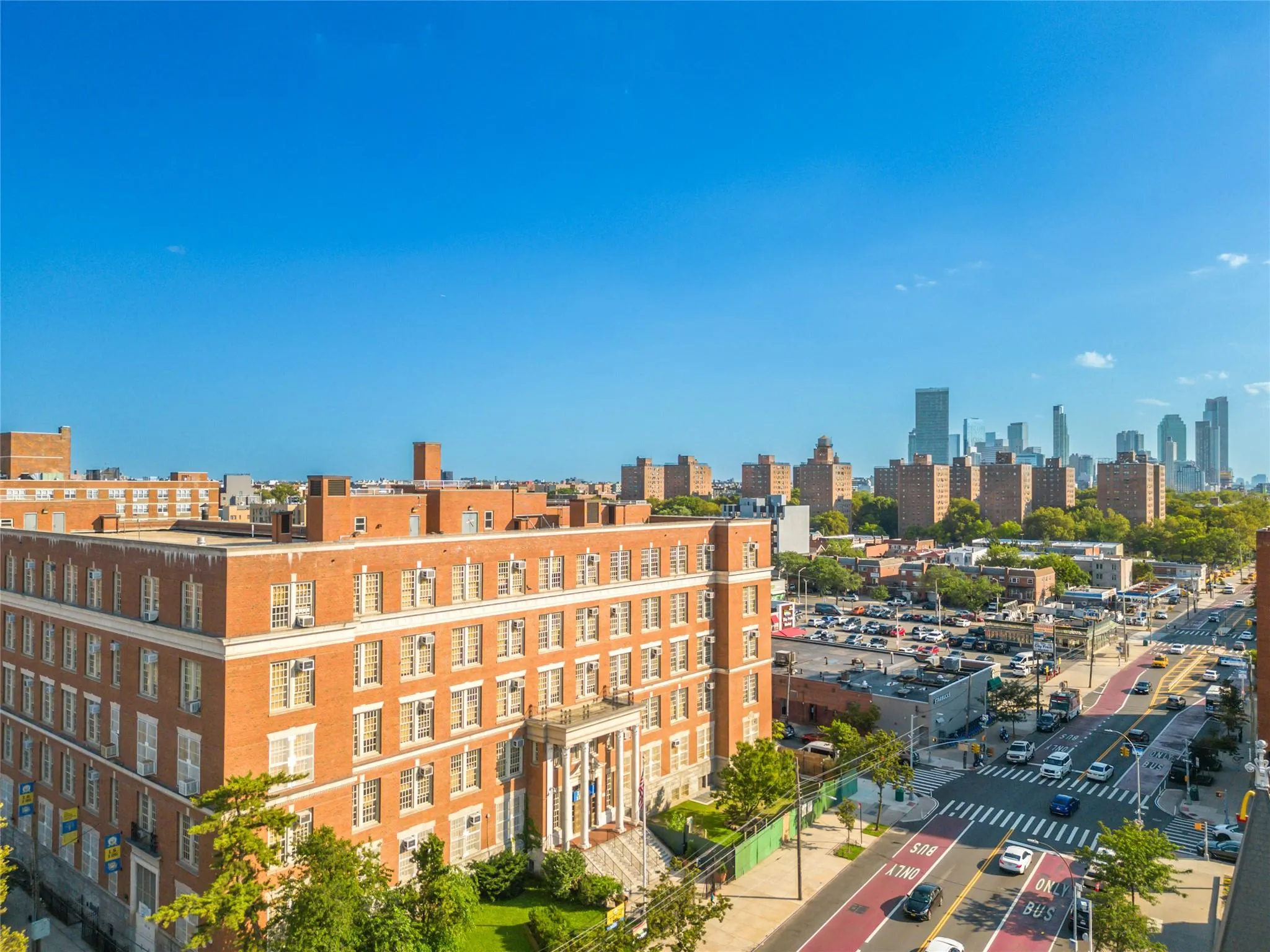 Property's view of city Property's view of city