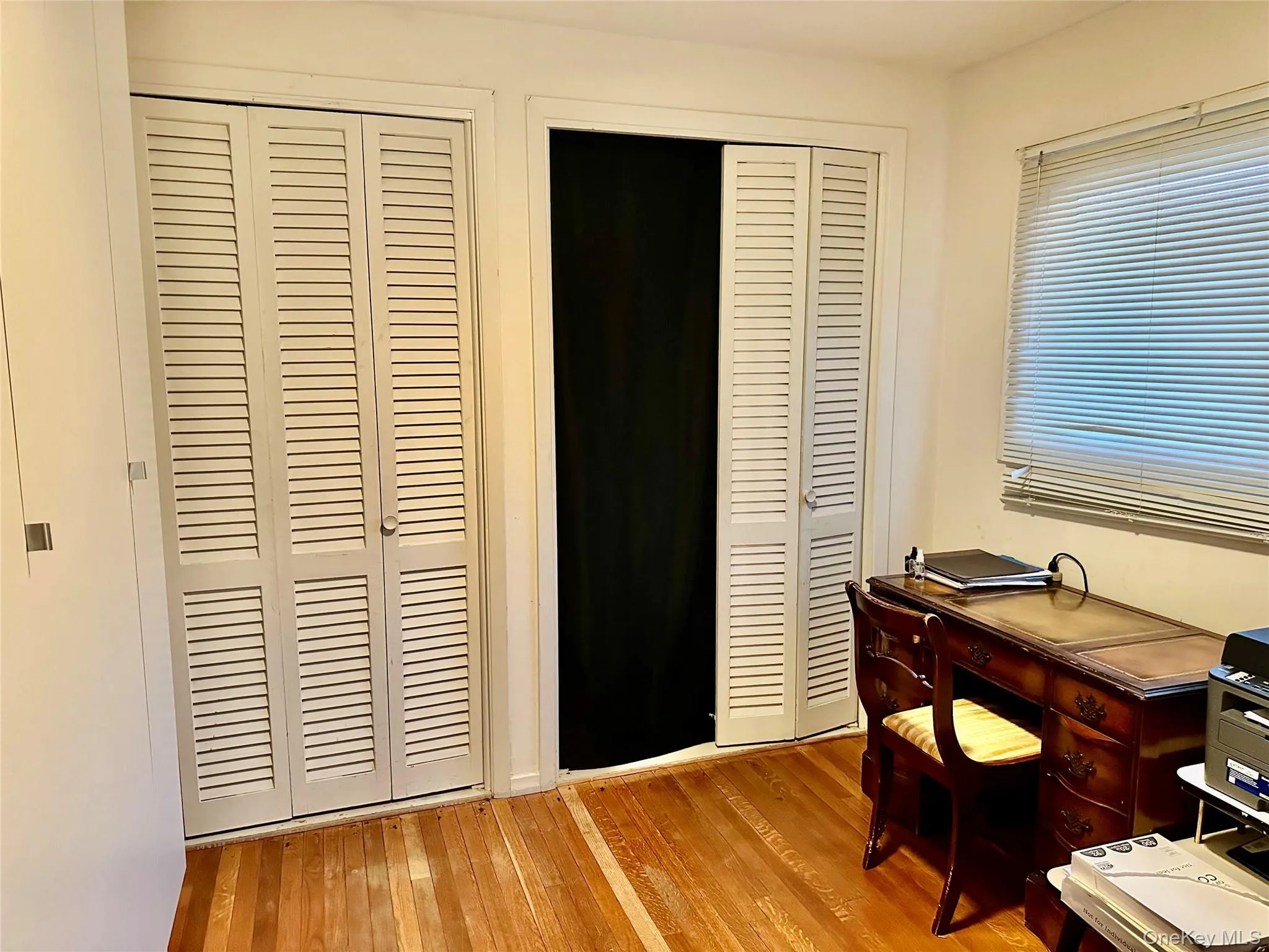 Office space with light hardwood / wood-style floors Office space with light hardwood / wood-style floors