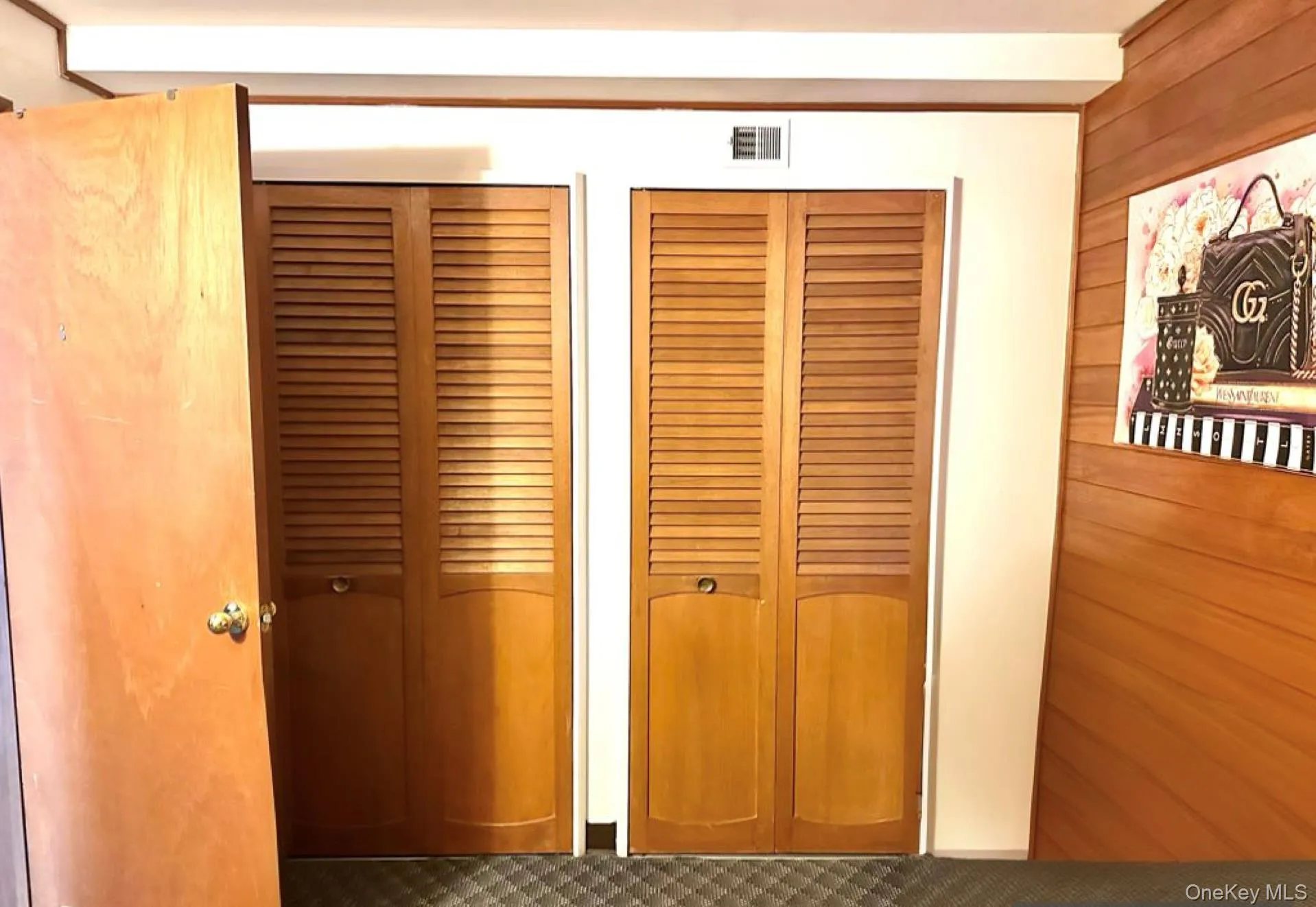 Room details with wooden walls Room details with wooden walls