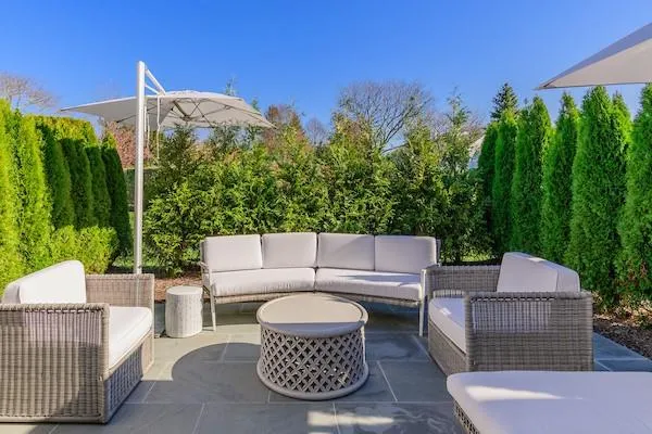 View of patio / terrace with an outdoor hangout area View of patio / terrace with an outdoor hangout area