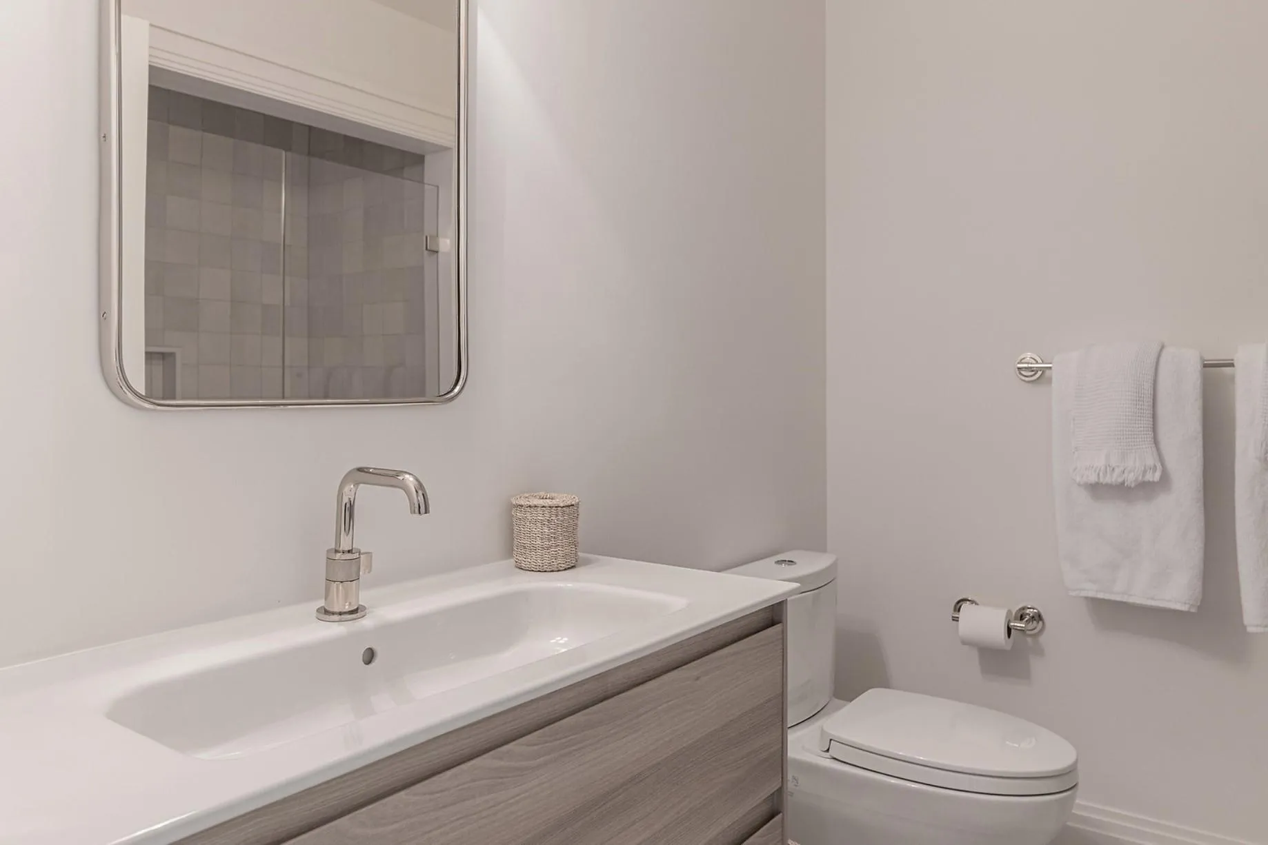 Bathroom with vanity and toilet Bathroom with vanity and toilet