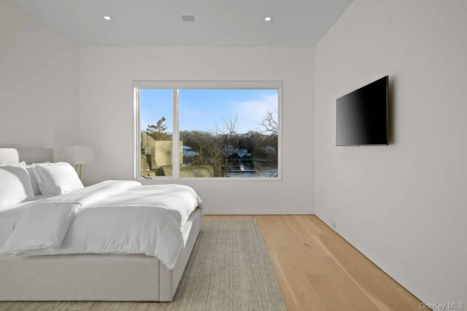 Bedroom with light hardwood / wood-style floors Bedroom with light hardwood / wood-style floors
