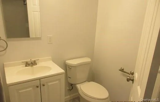Bathroom with vanity and toilet Bathroom with vanity and toilet