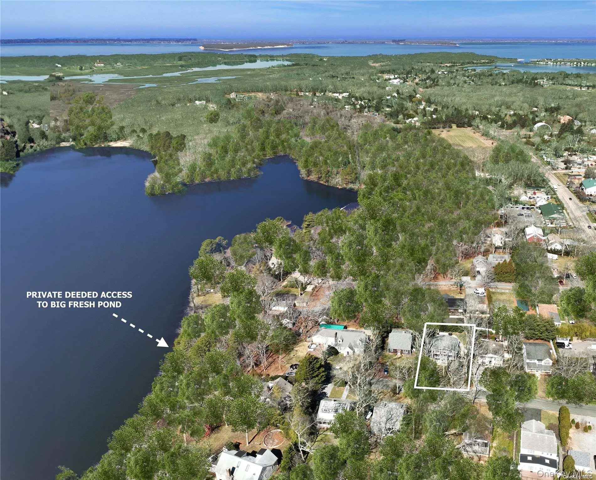 with Access to Big Fresh Pond with Access to Big Fresh Pond