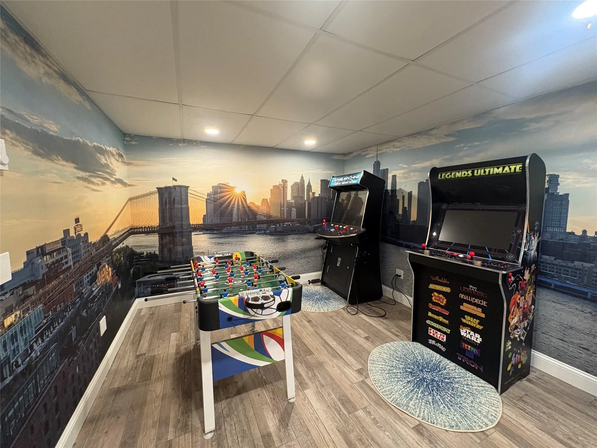 Arcade games and foosball Arcade games and foosball