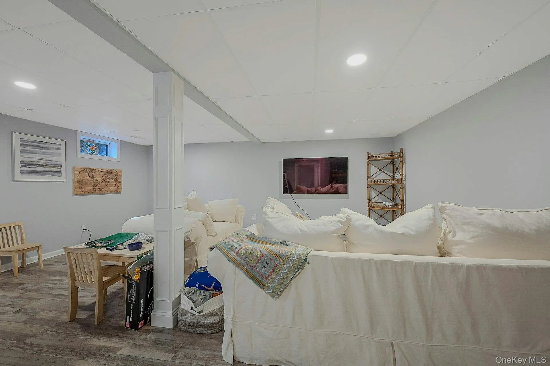 Basement playroom Basement playroom