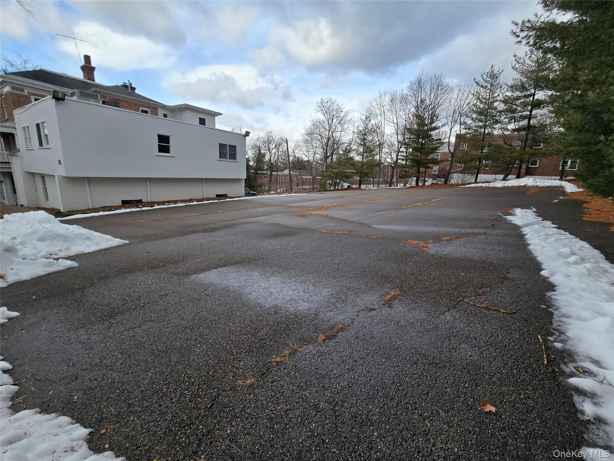 View of asphalt road View of asphalt road