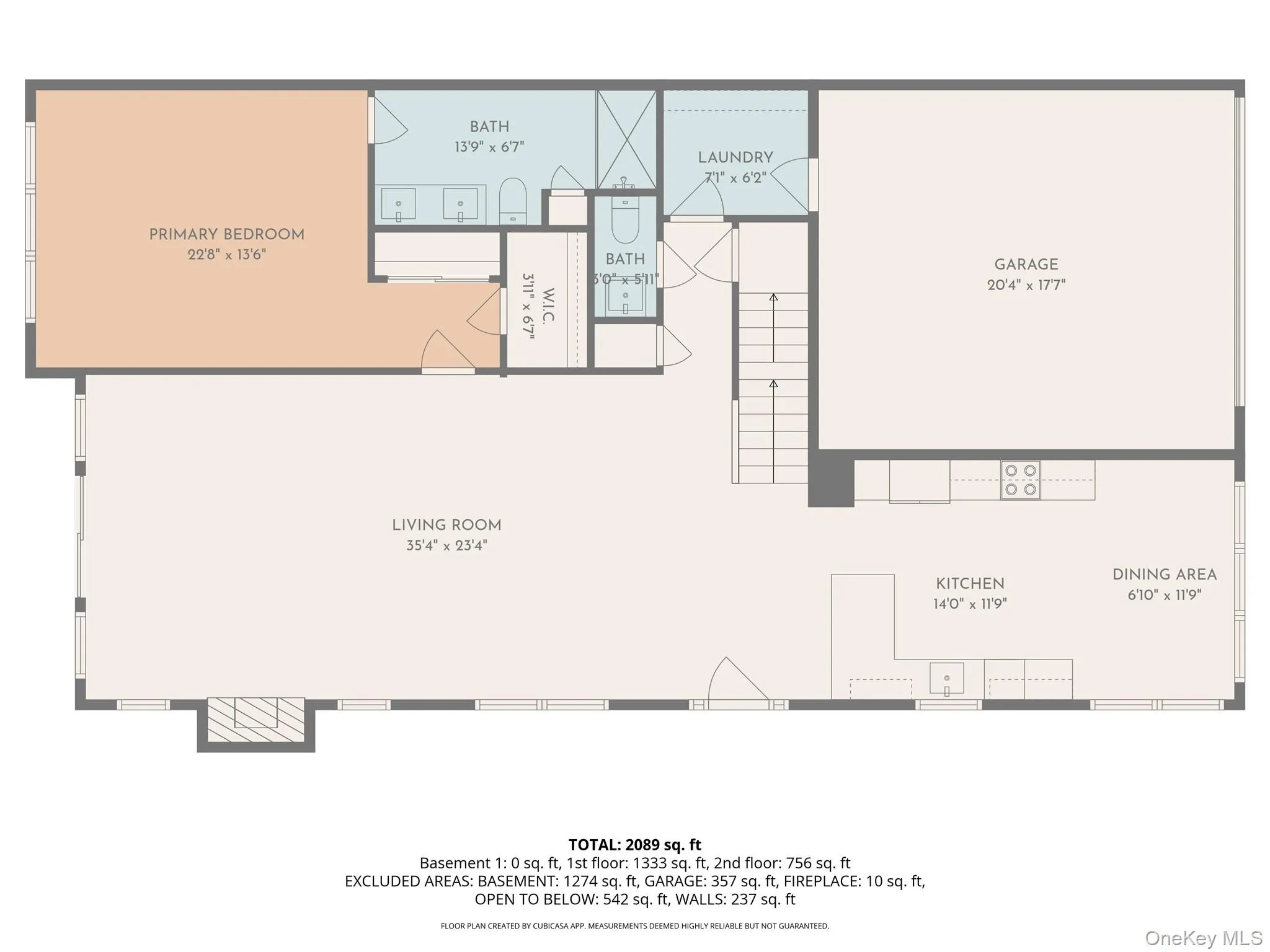 Main level floor plan Main level floor plan