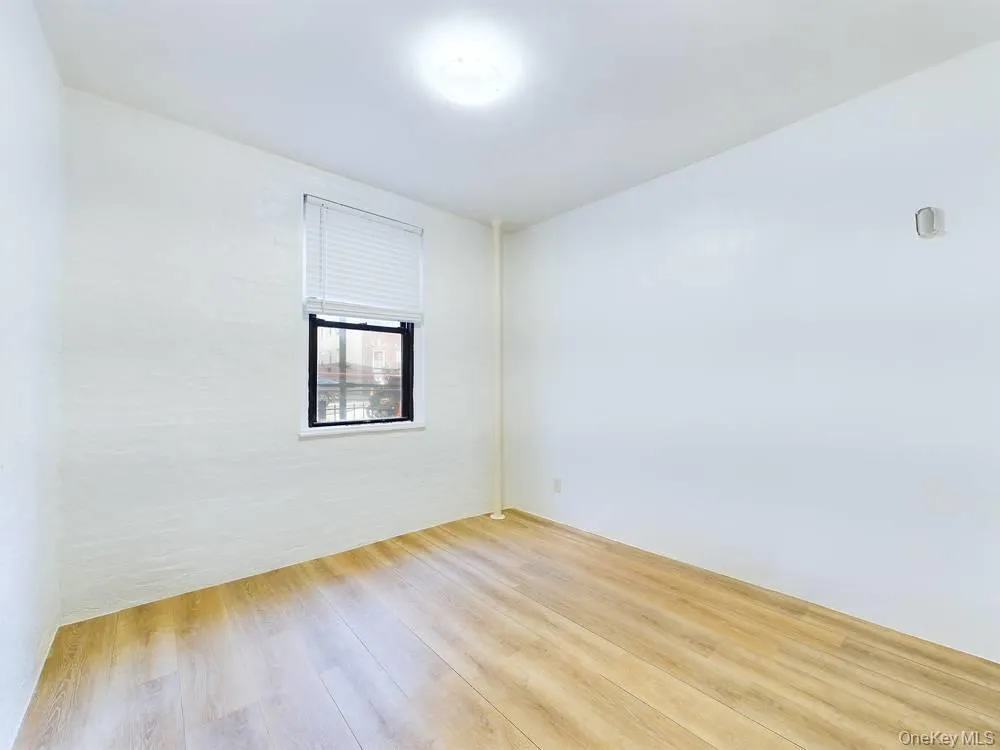 Empty room featuring light wood-type flooring Empty room featuring light wood-type flooring