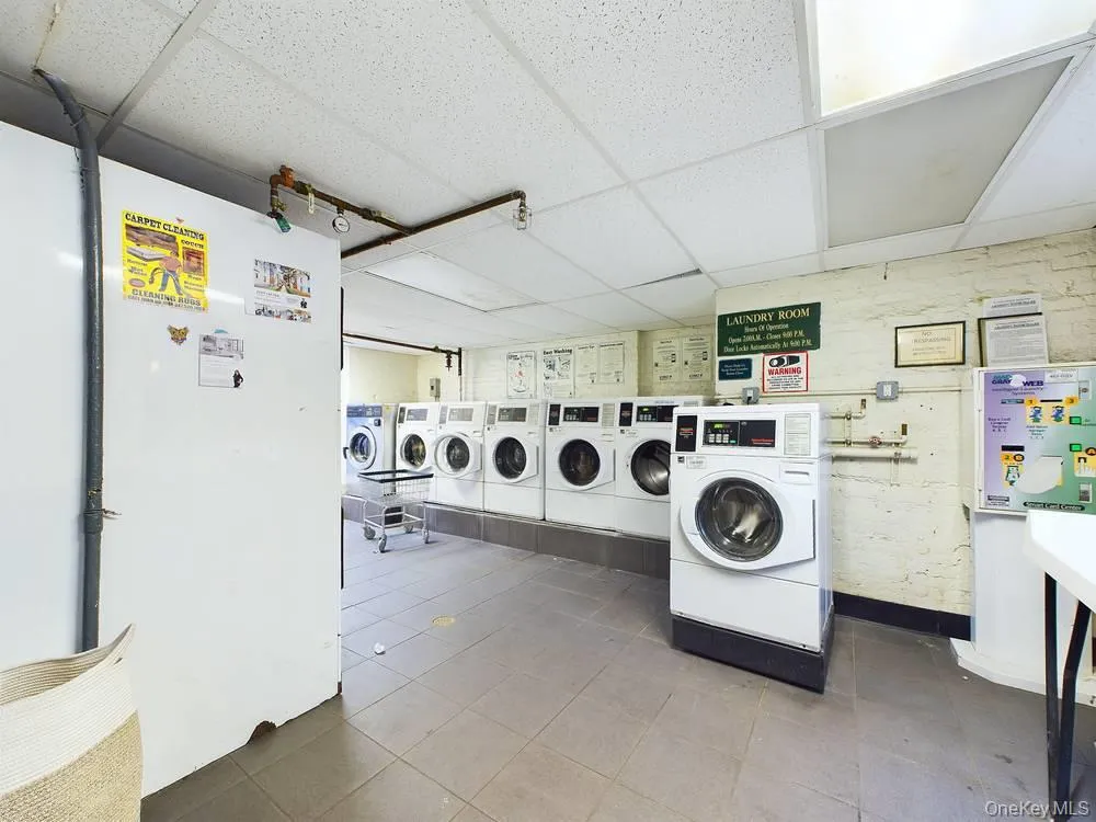 Laundry room with separate washer and dryer Laundry room with separate washer and dryer