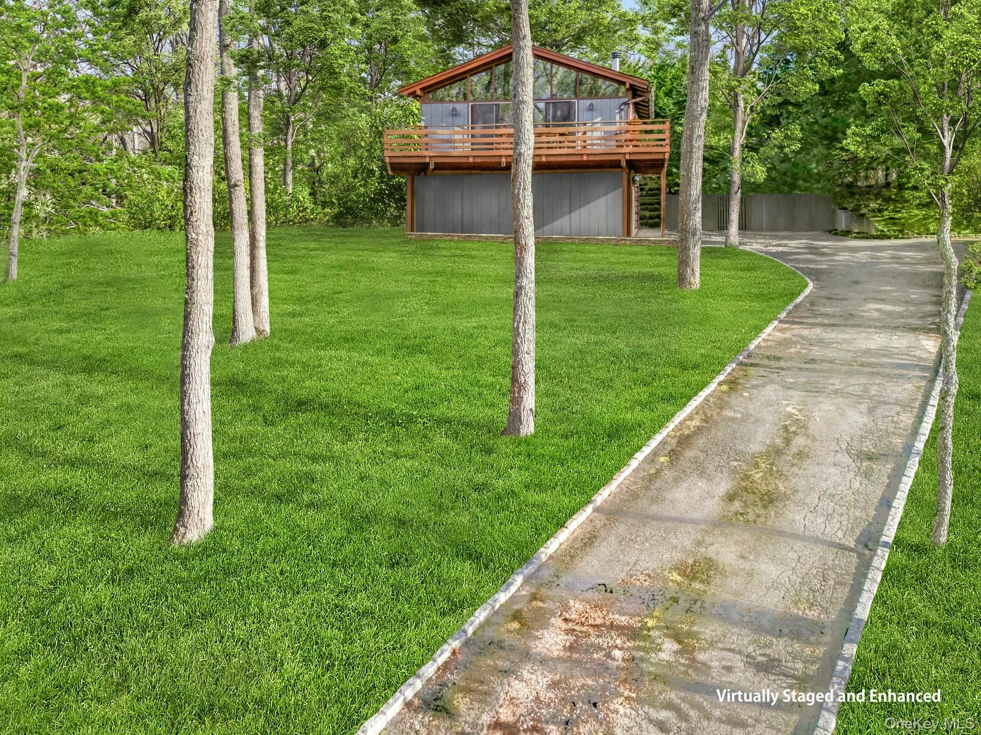 Virtually Staged & Enhanced, Front Of House
