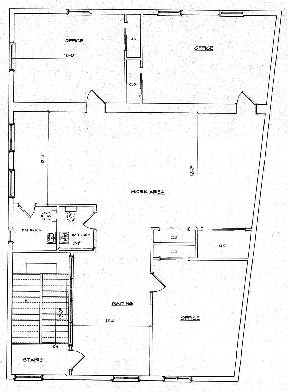 Floor plan 2nd Floor office space Floor plan 2nd Floor office space