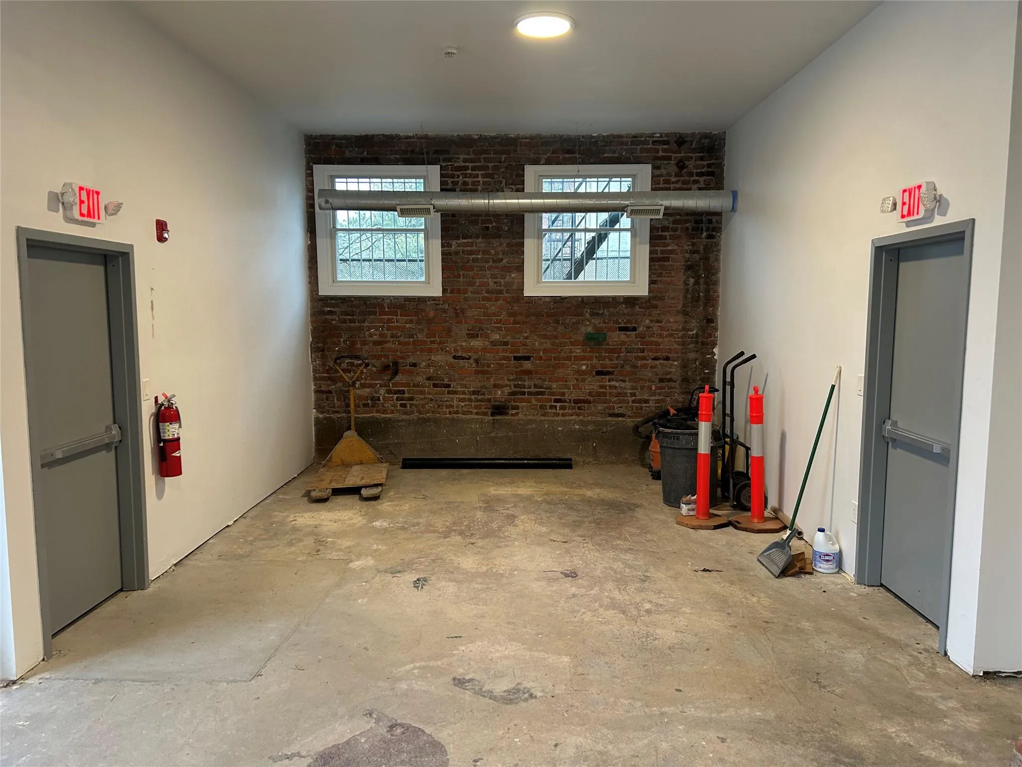 Entry doors to space Entry doors to space