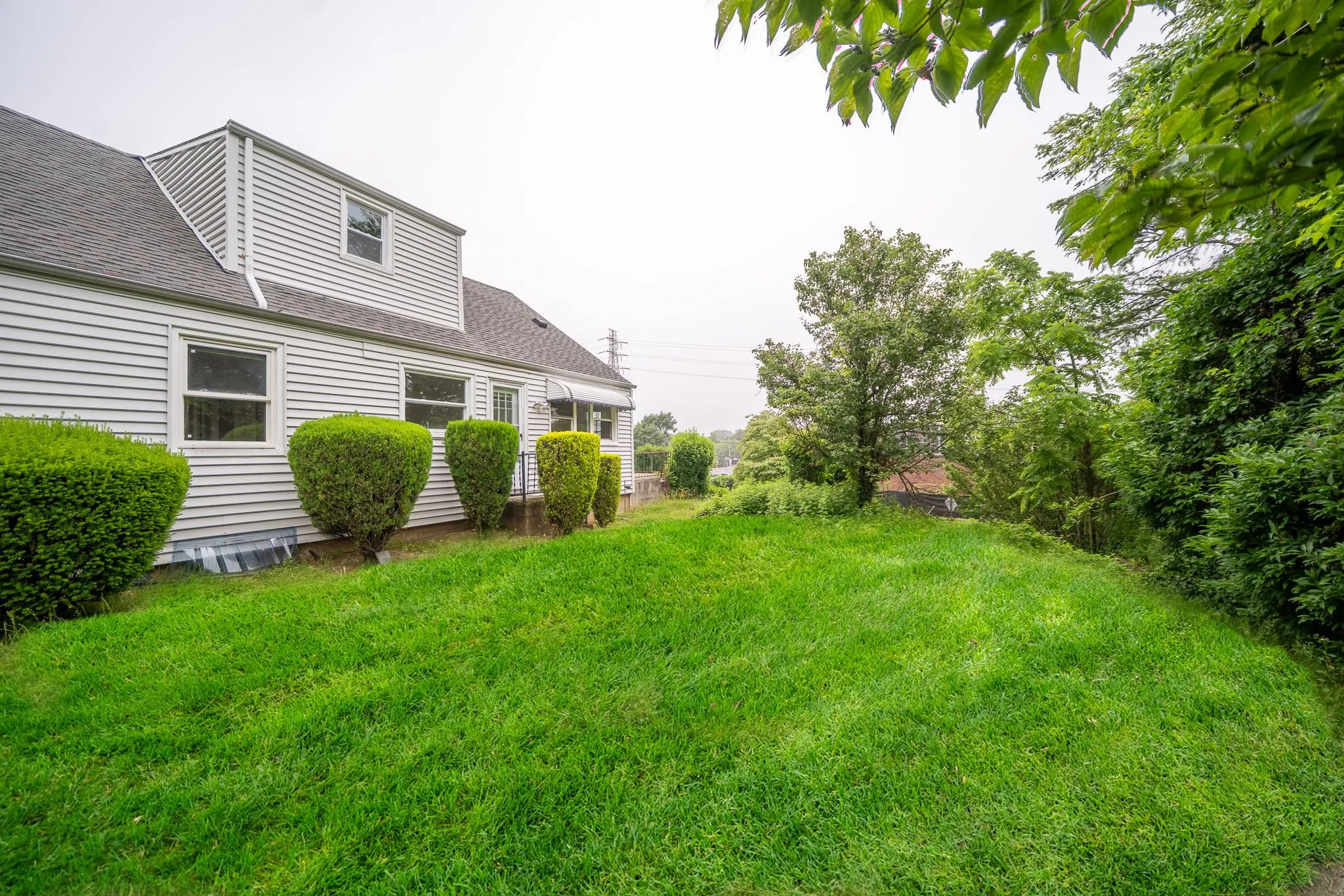 View of grassy yard View of grassy yard