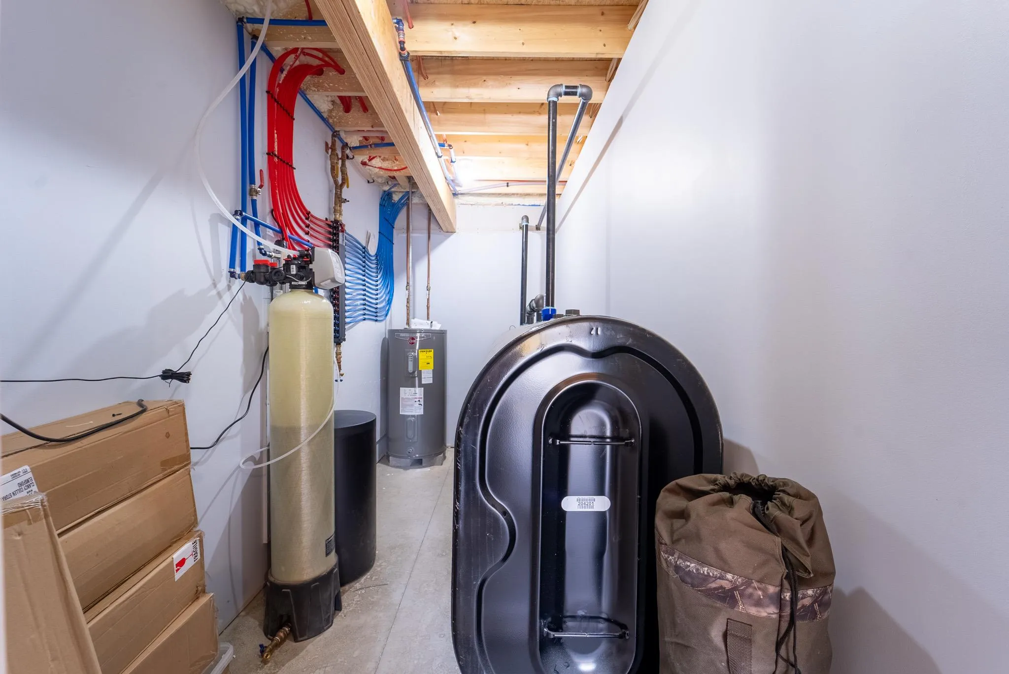 Utilities with electric water heater Utilities with electric water heater