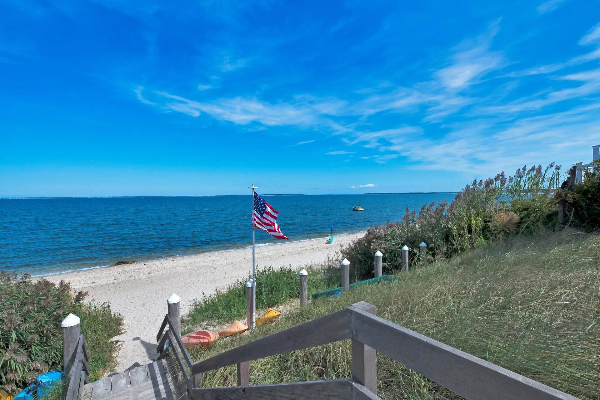 View of water feature featuring a view of the beach View of water feature featuring a view of the beach