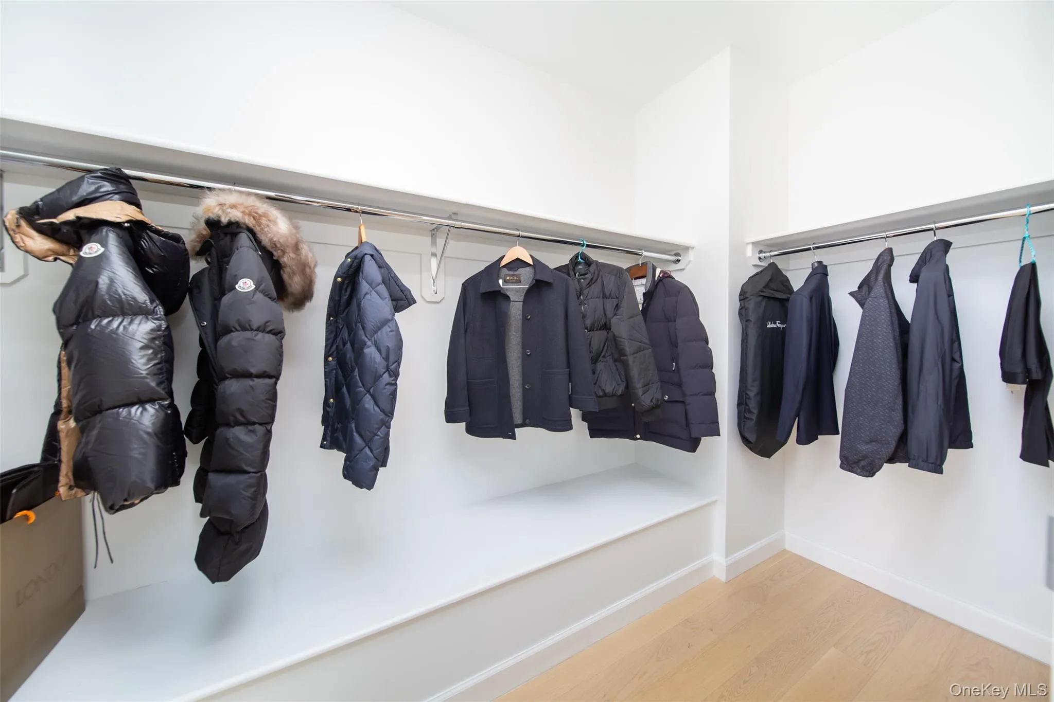 Mudroom with hardwood / wood-style flooring Mudroom with hardwood / wood-style flooring