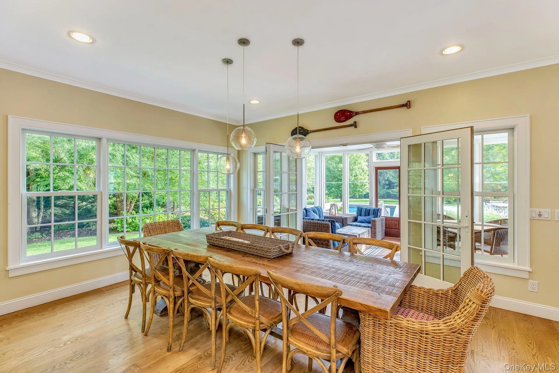 Dining Area and Screened Porch Dining Area and Screened Porch