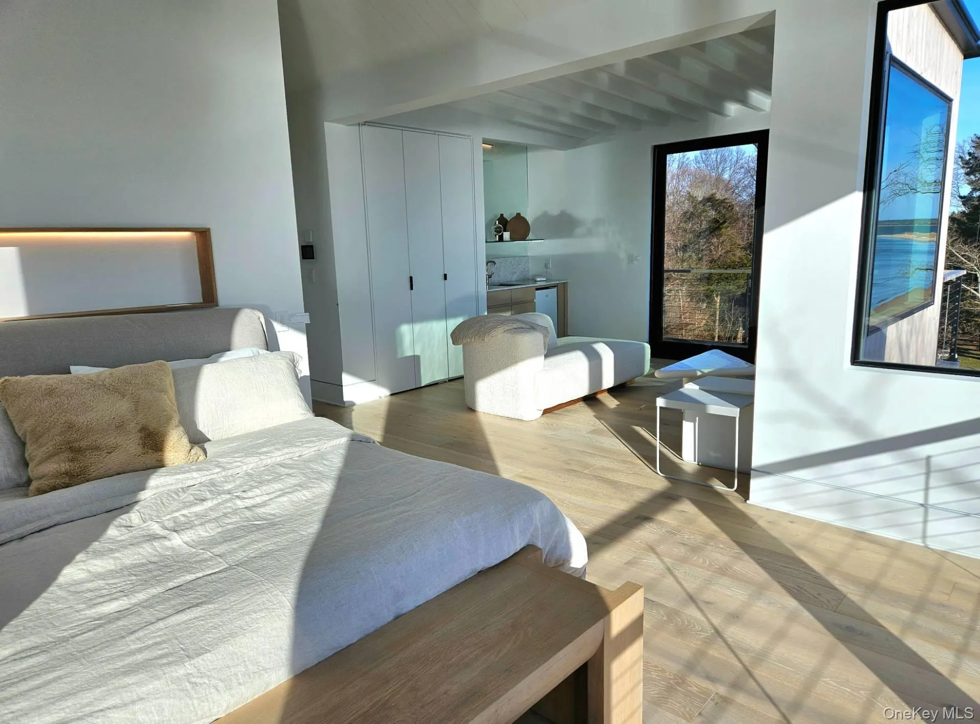 Bedroom with wood finished floors Bedroom with wood finished floors