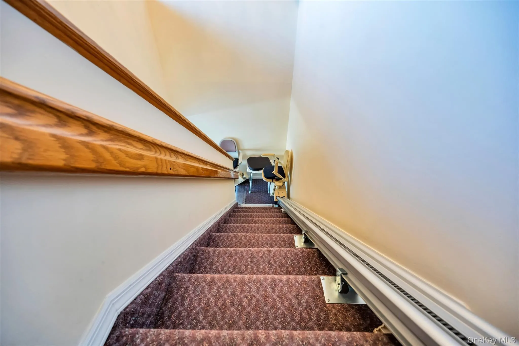 View of stairs View of stairs