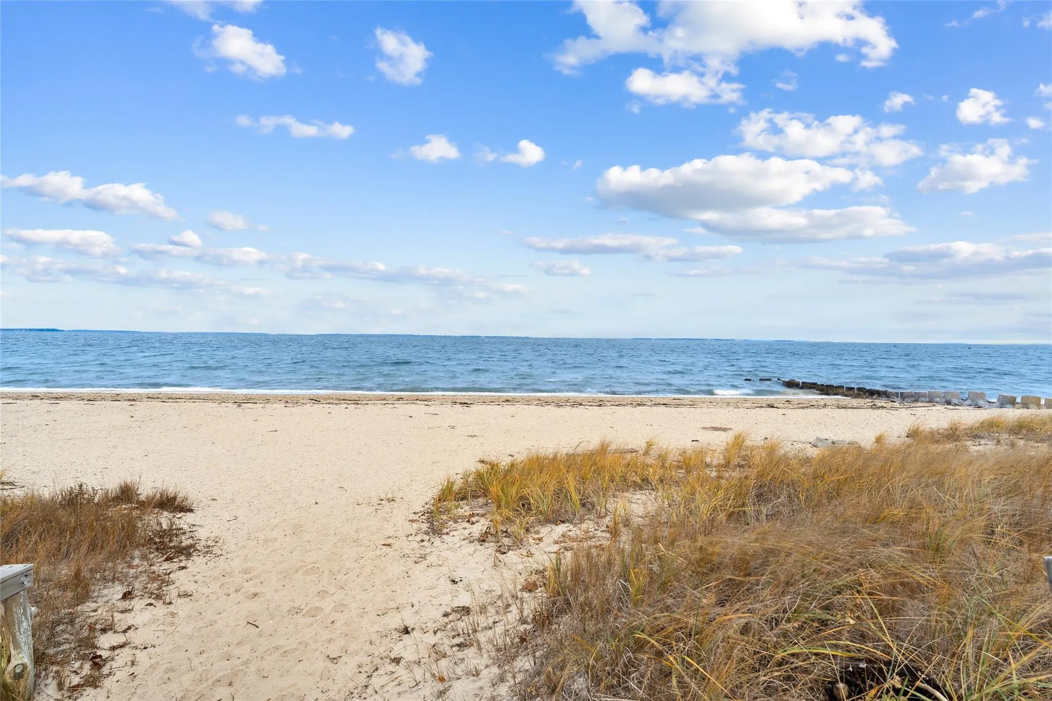 View of water feature featuring a beach view View of water feature featuring a beach view