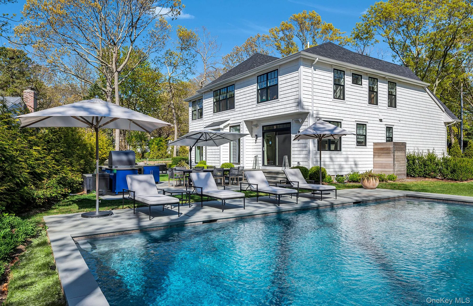 View of pool with a patio and grilling area View of pool with a patio and grilling area