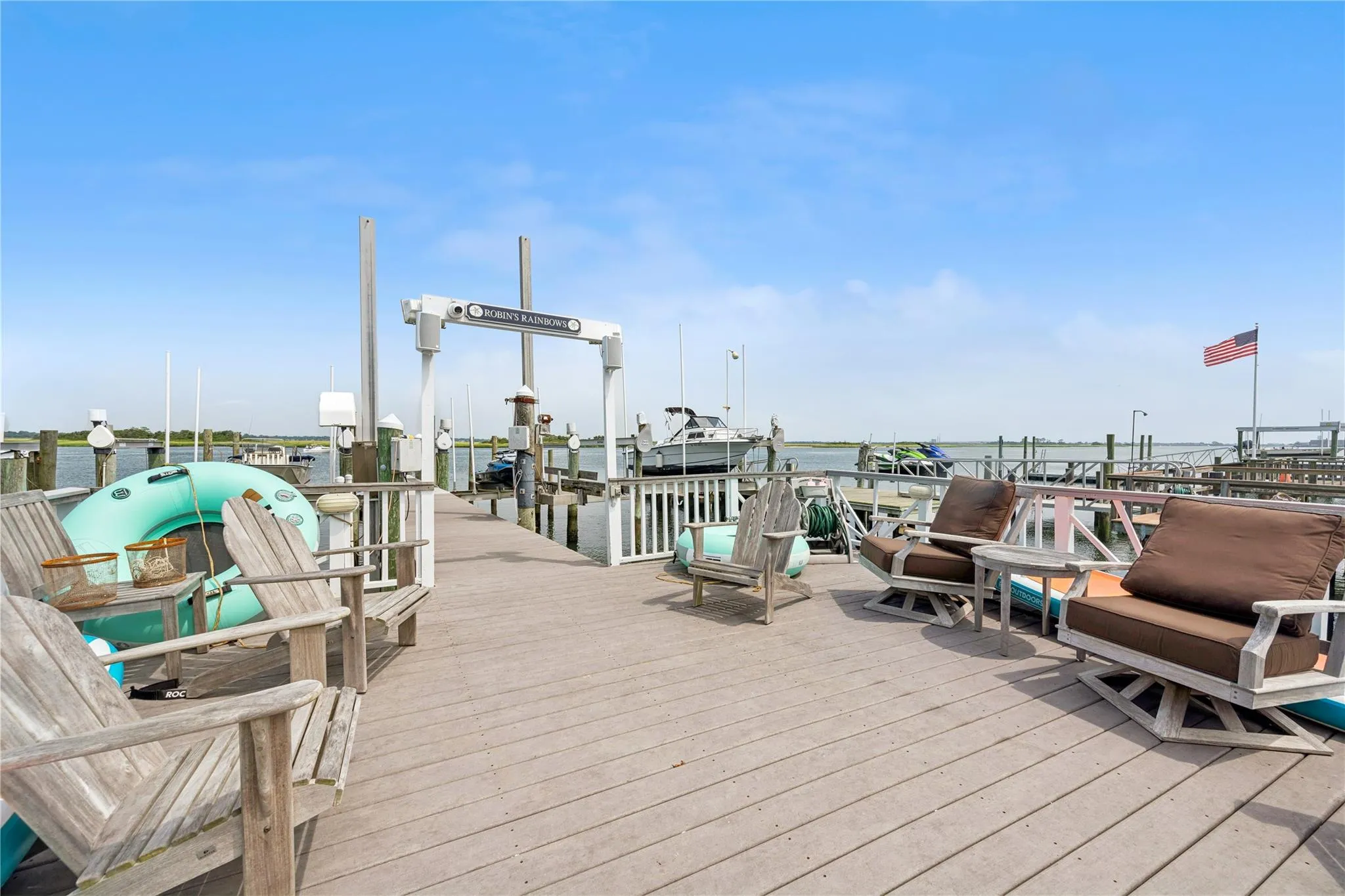 Dock area with a water view Dock area with a water view