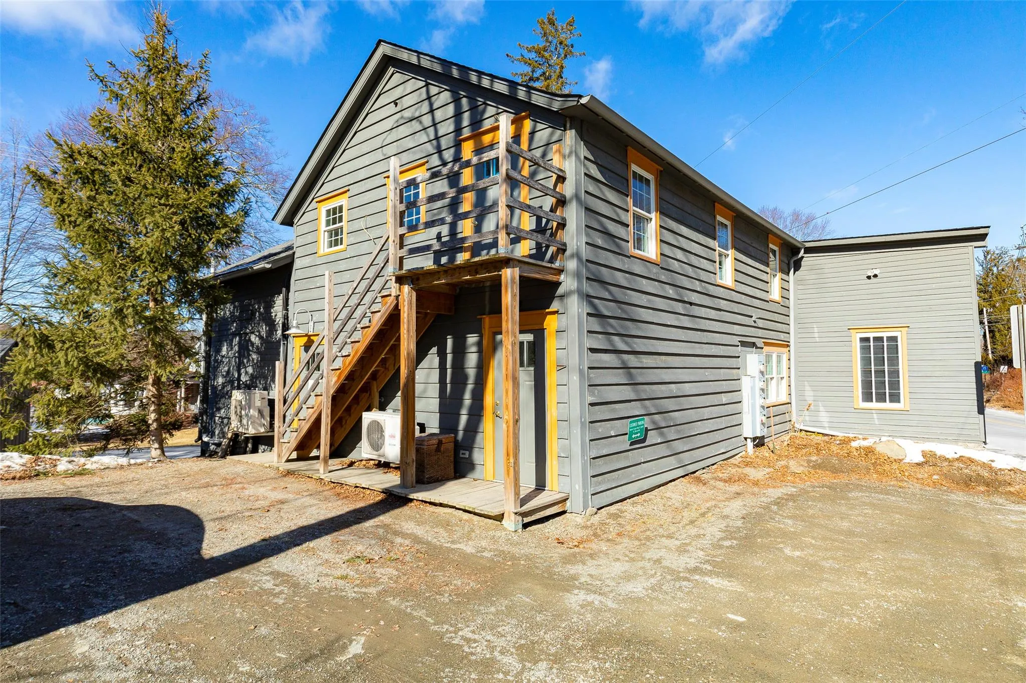 Parking + Stairway up to Unit C Parking + Stairway up to Unit C