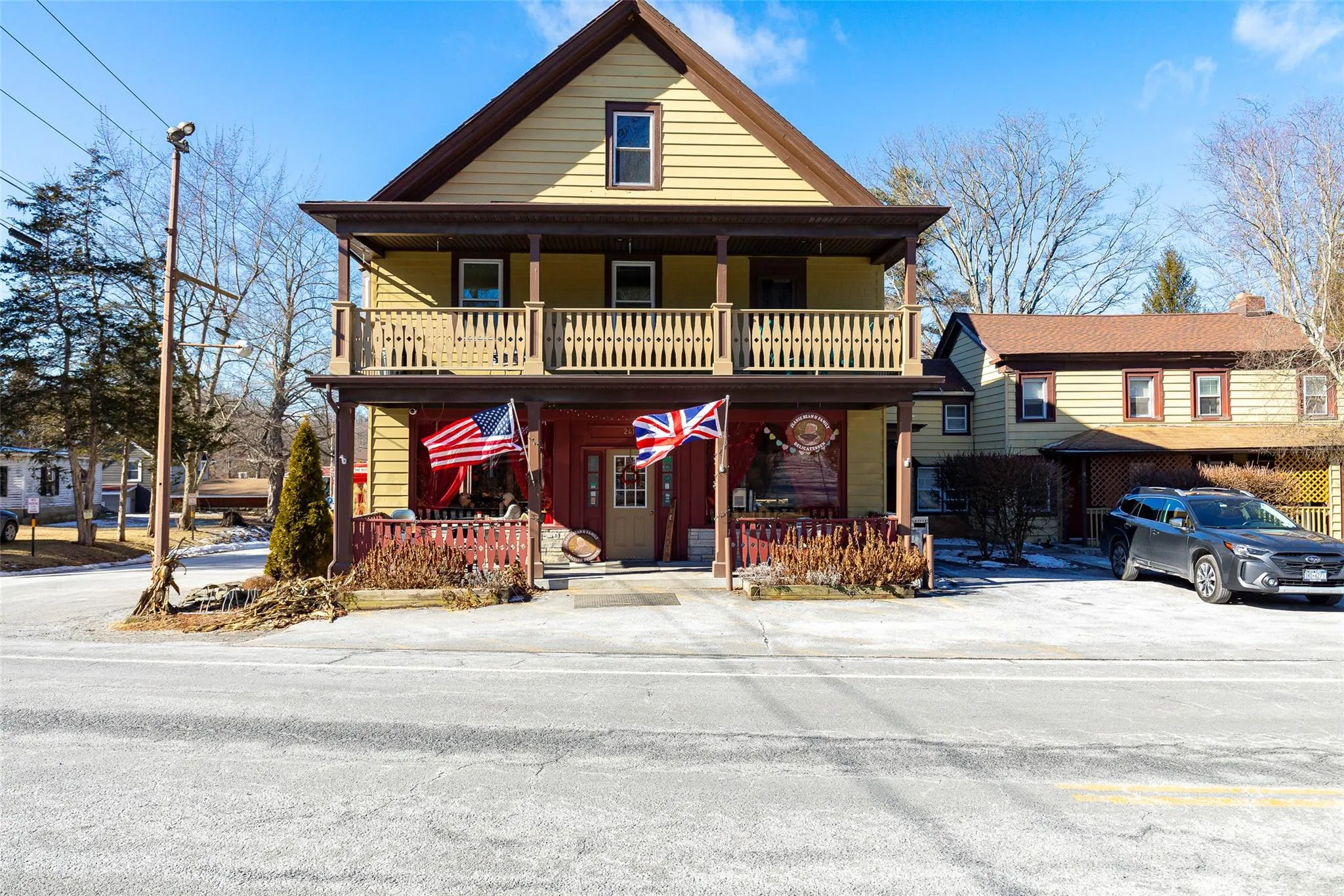 Jeanie Bean + Family Deli across street Jeanie Bean + Family Deli across street