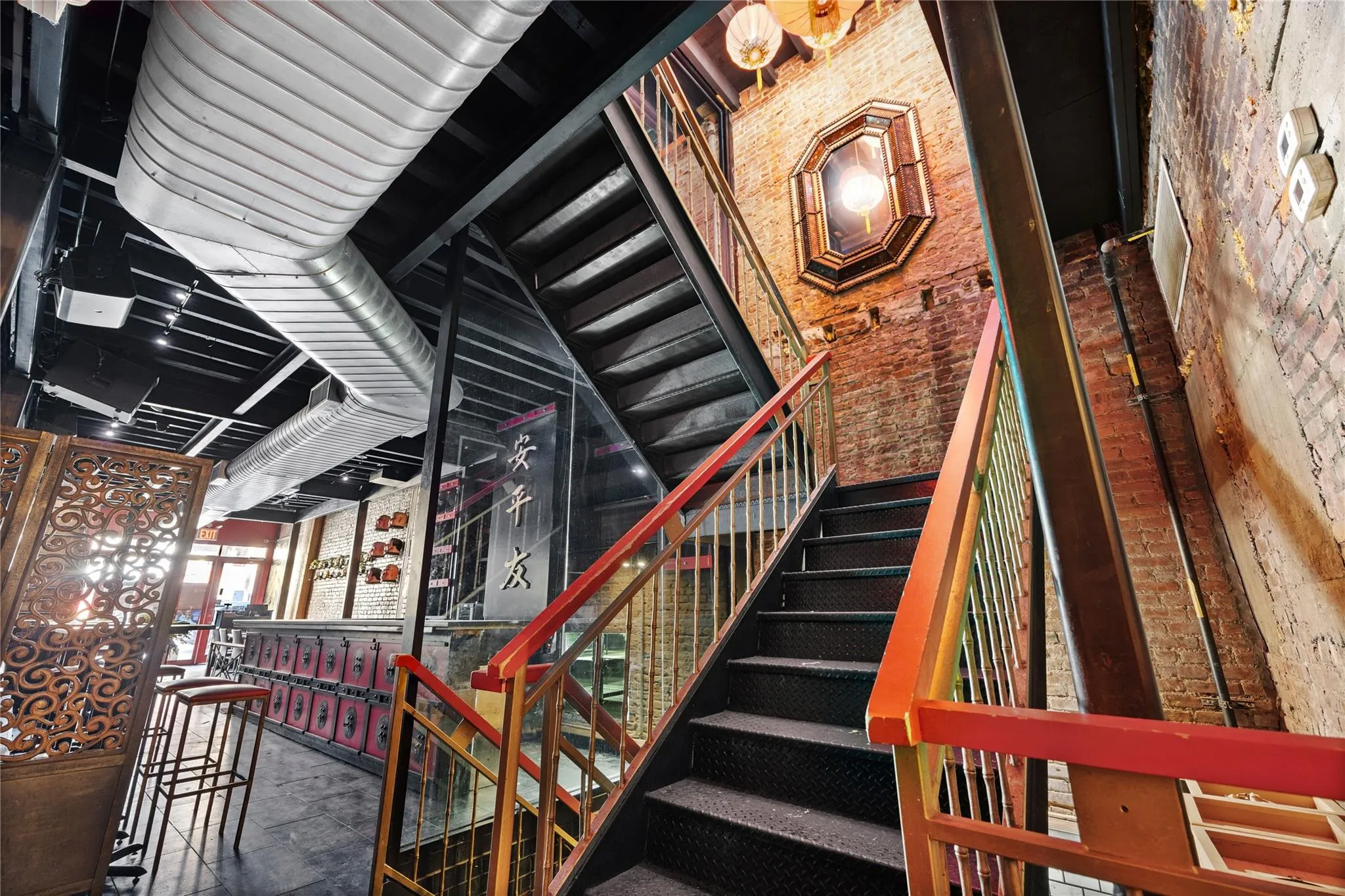 View of stairs View of stairs