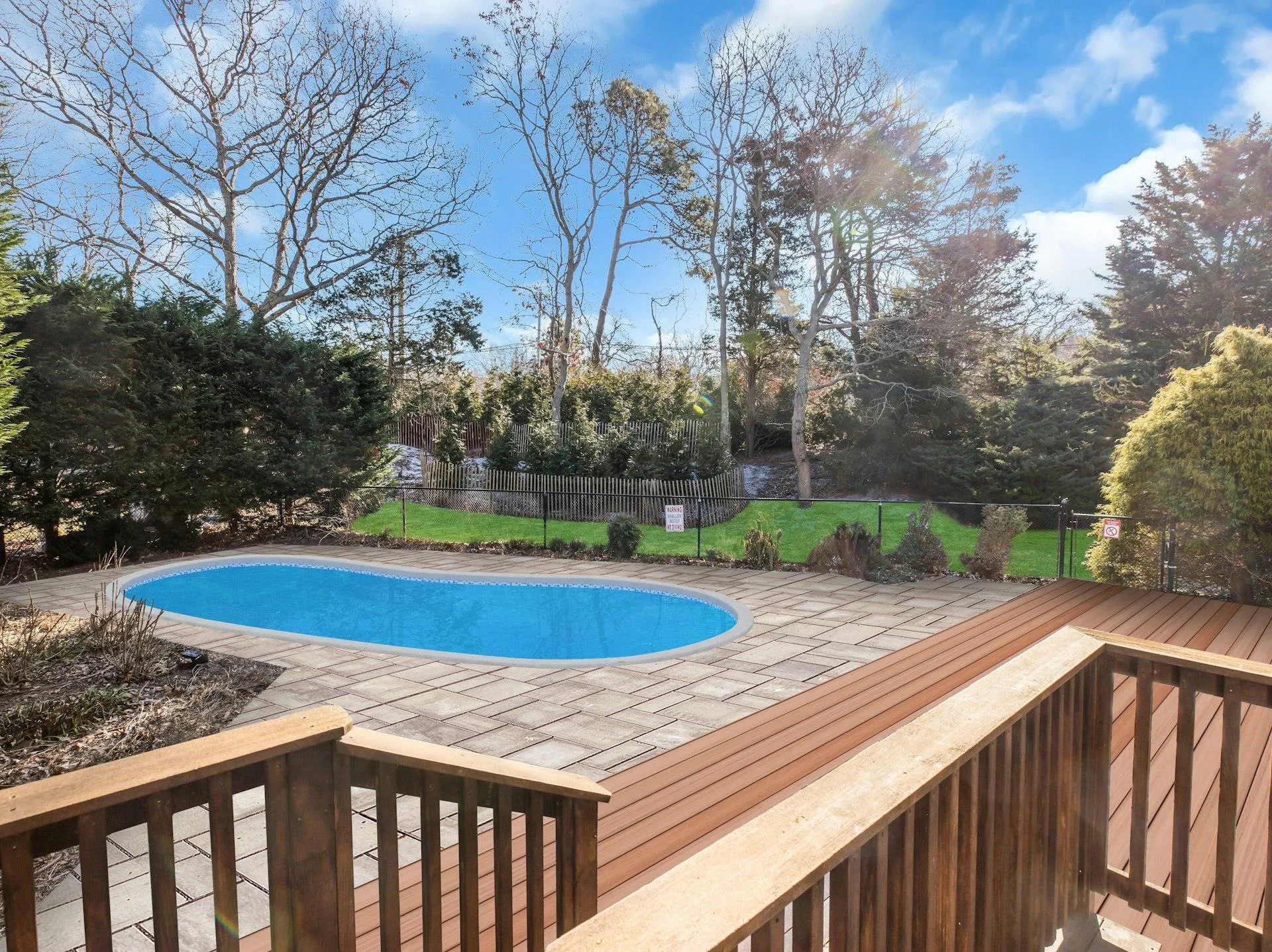 View of swimming pool with a patio area View of swimming pool with a patio area