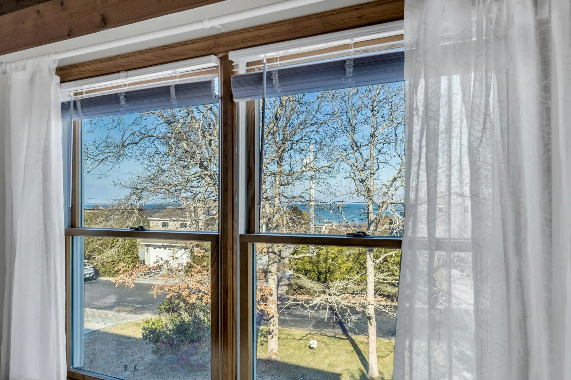 Room details featuring a water view Room details featuring a water view