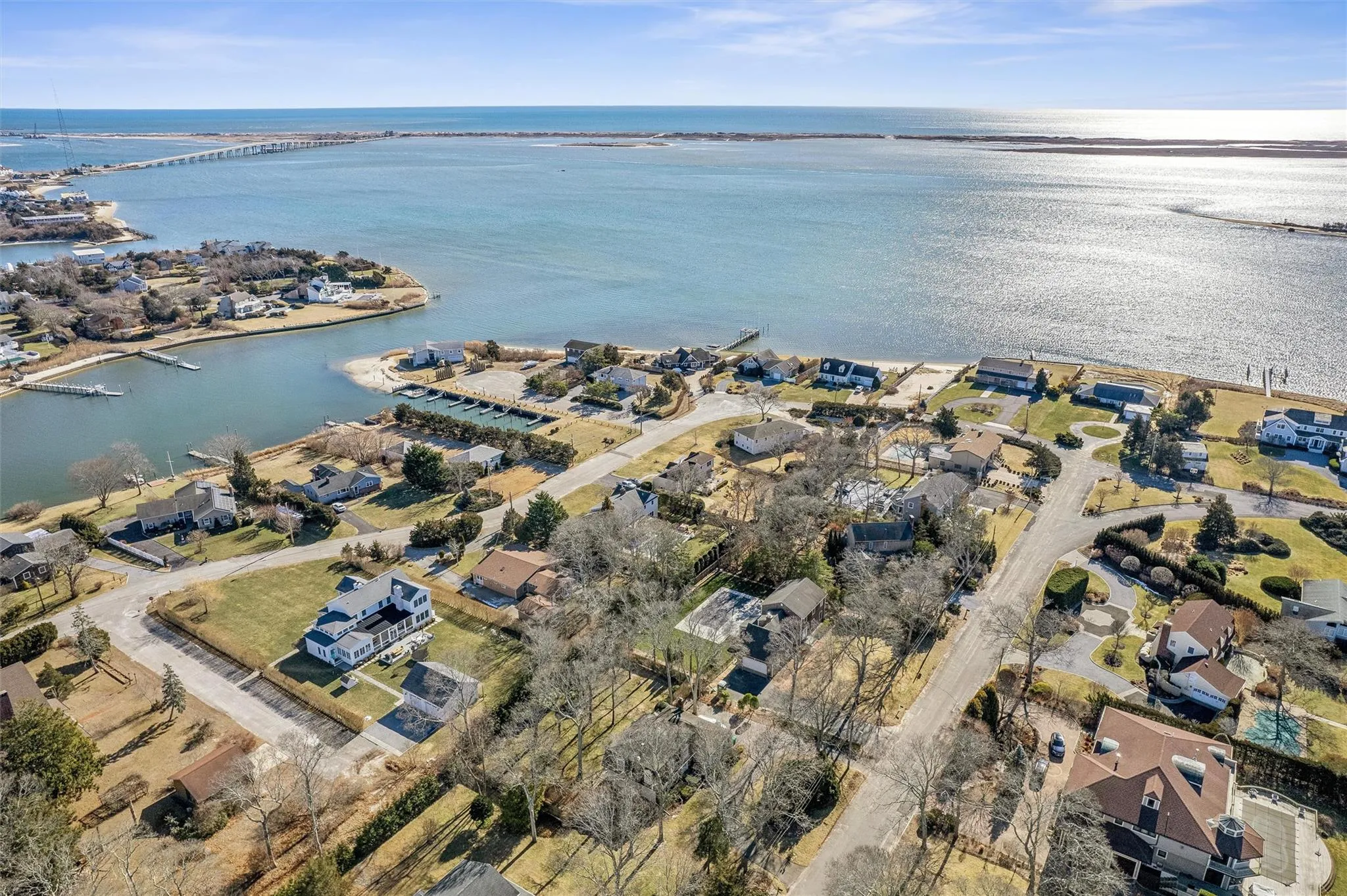 Aerial view with a water view Aerial view with a water view