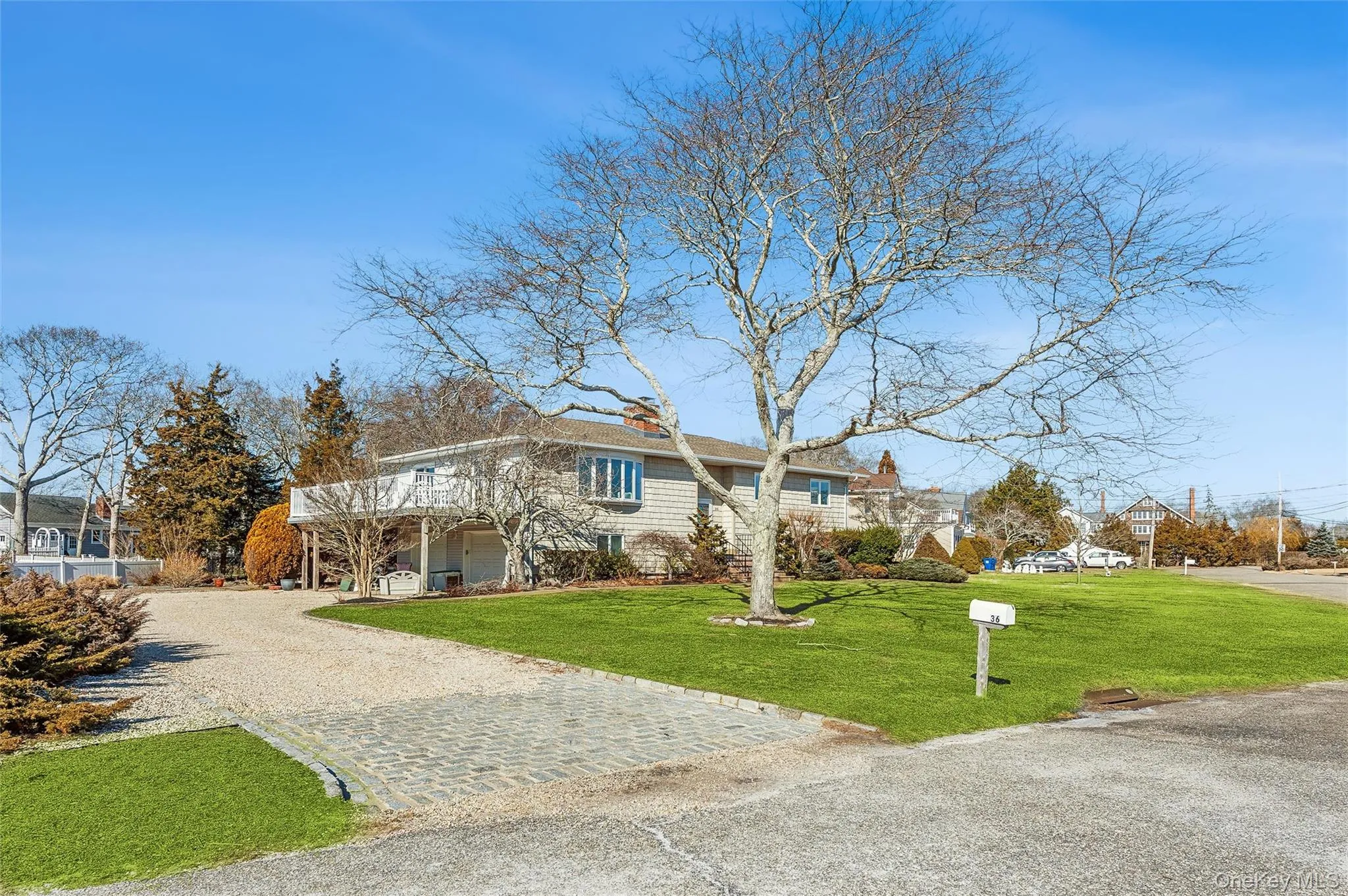View of front of property with a front yard View of front of property with a front yard