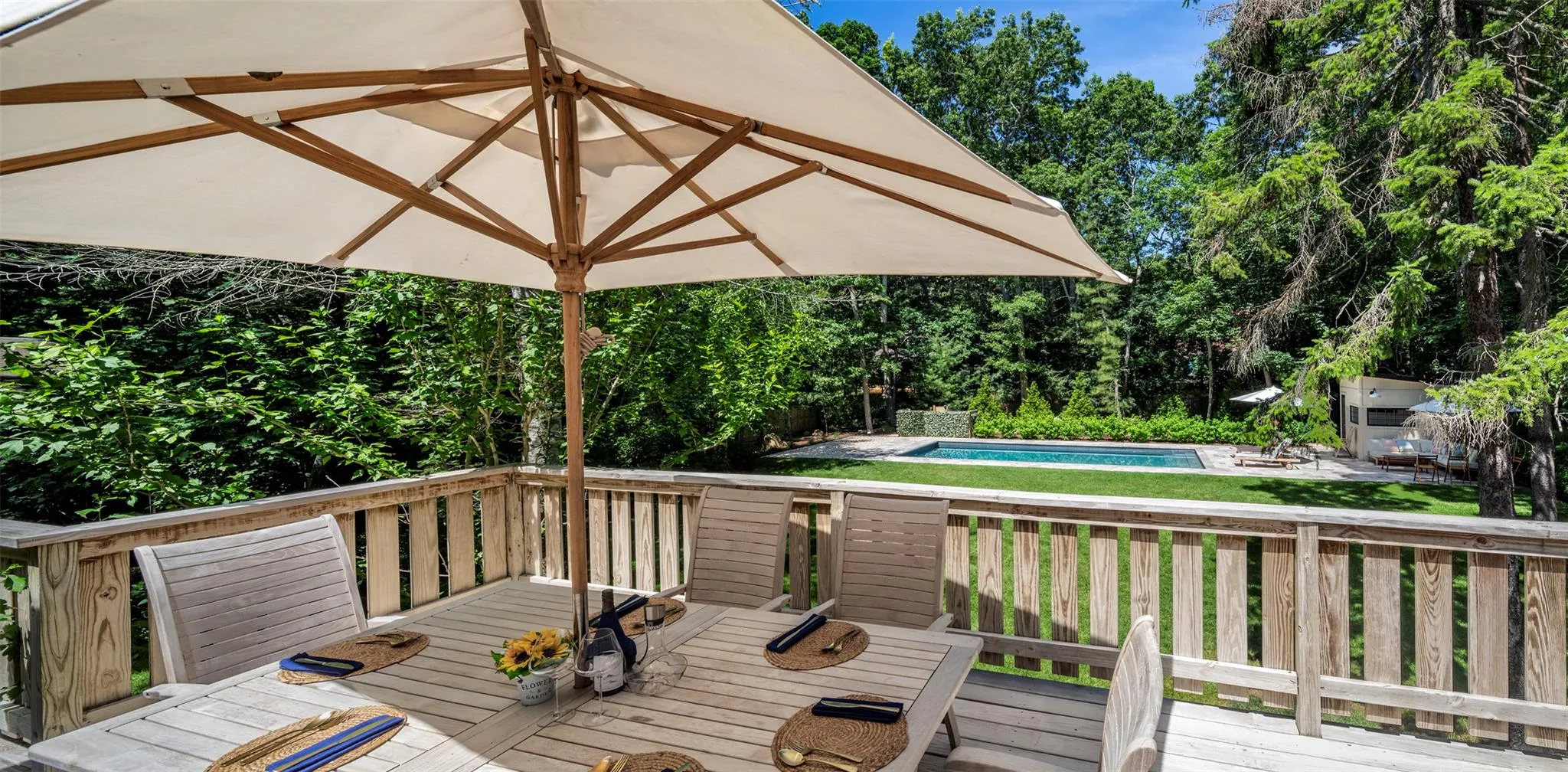 View of deck View of deck