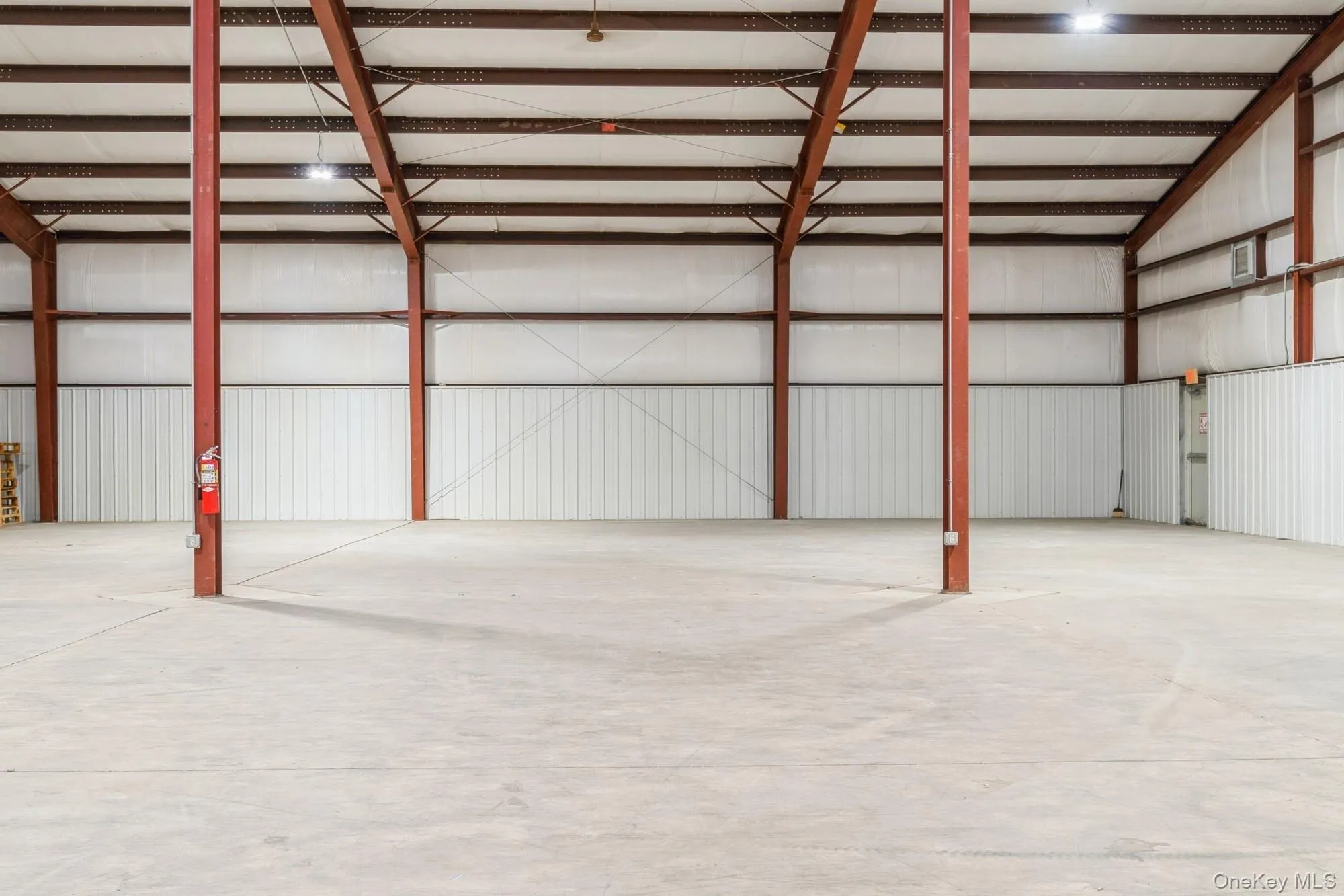 Interior view of warehouse Interior view of warehouse