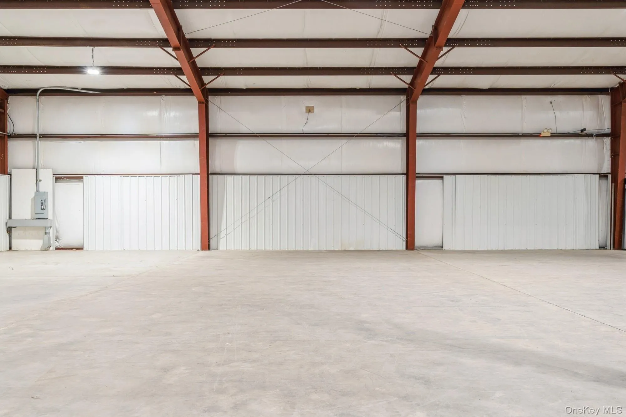 Interior view of warehouse Interior view of warehouse